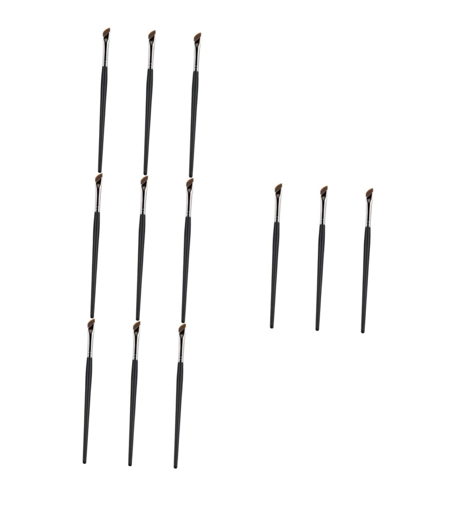 DOITOOL 12 pcs Eye Tool Brush Angled Eyebrows Es Eyebrow Makeup Brushes Precision Liner Applicator Tools - Buy Online on GoSupps.com