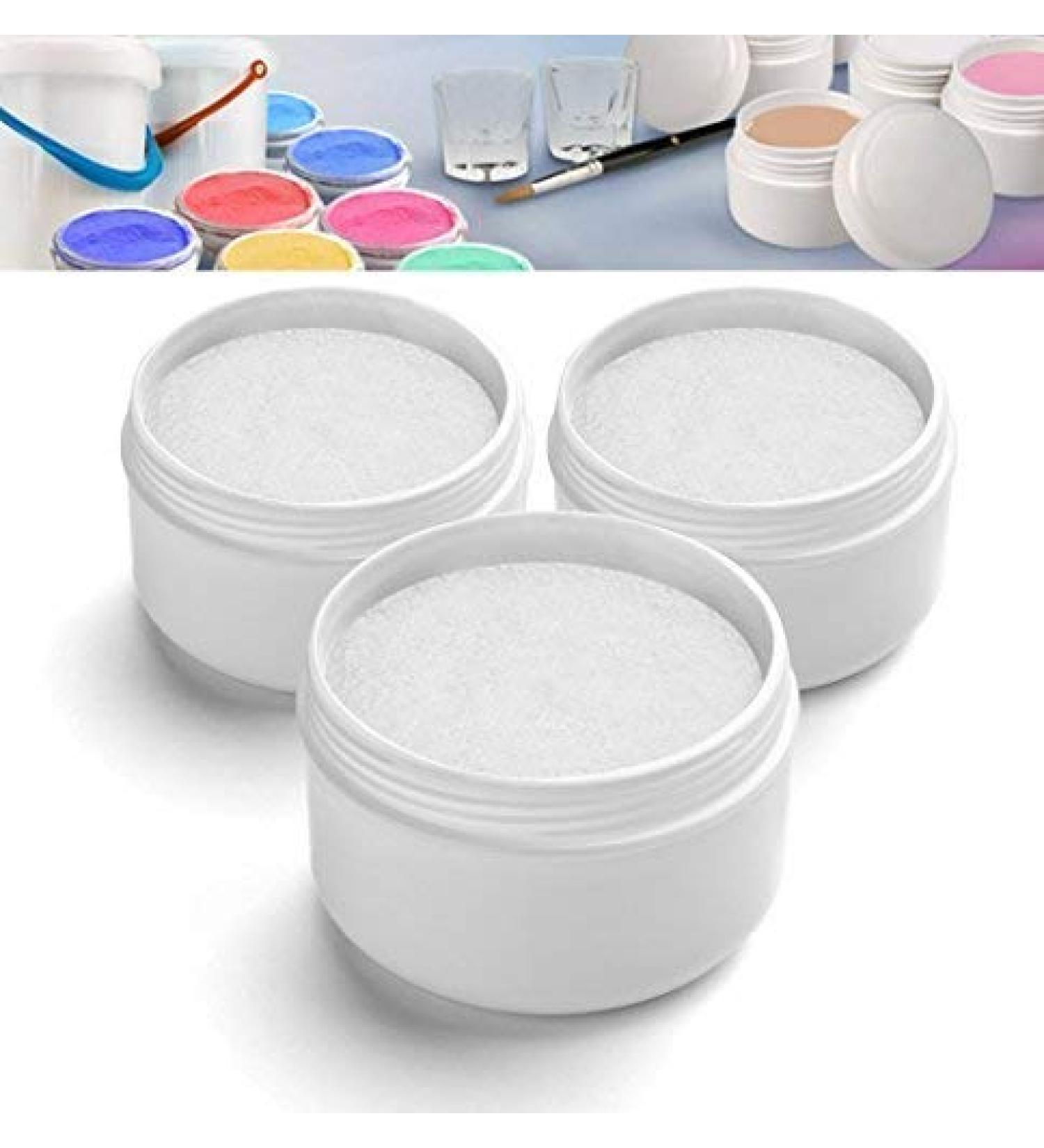 EuBeCos Acrylic Luxury Powder - 3 x 30g Clear (90g Total) - Made in Germany & 100% PBO-Free | International Shipping Available - Buy Online on GoSupps.com