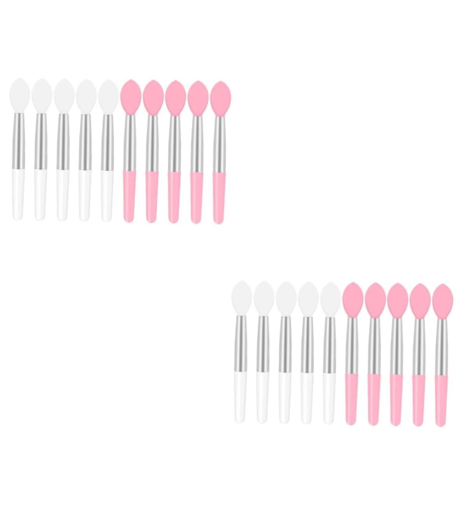 Didiseaon 20 Pcs Silicone Lip Brush Set - Lipstick Applicator & Makeup Accessory for Flawless Lips - Buy Online on GoSupps.com