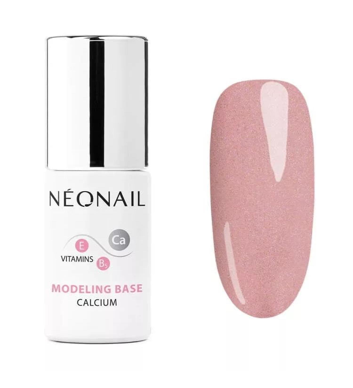 NEONAIL Hybrid Base Modelling Base Calcium Pink Quartz 7.2ml - UV/LED Nail Modeling Base - Buy Online on GoSupps.com