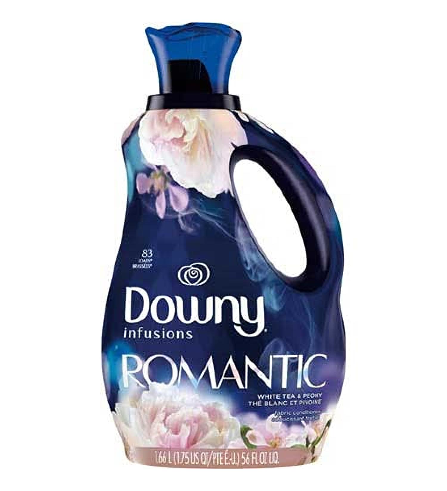 Downy Infusions White Tea & Peony Fabric Conditioner 56 fl oz - Buy Online on GoSupps.com
