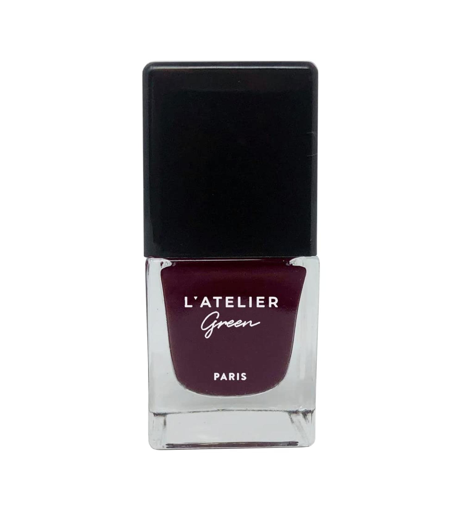 L Atelier Green Paris - Breathable 85% Plant-Based Halal & Vegan Nail Polish. Infused with Organic Oils Made in France - 10.5ml (Hot Couture) - Buy Online on GoSupps.com