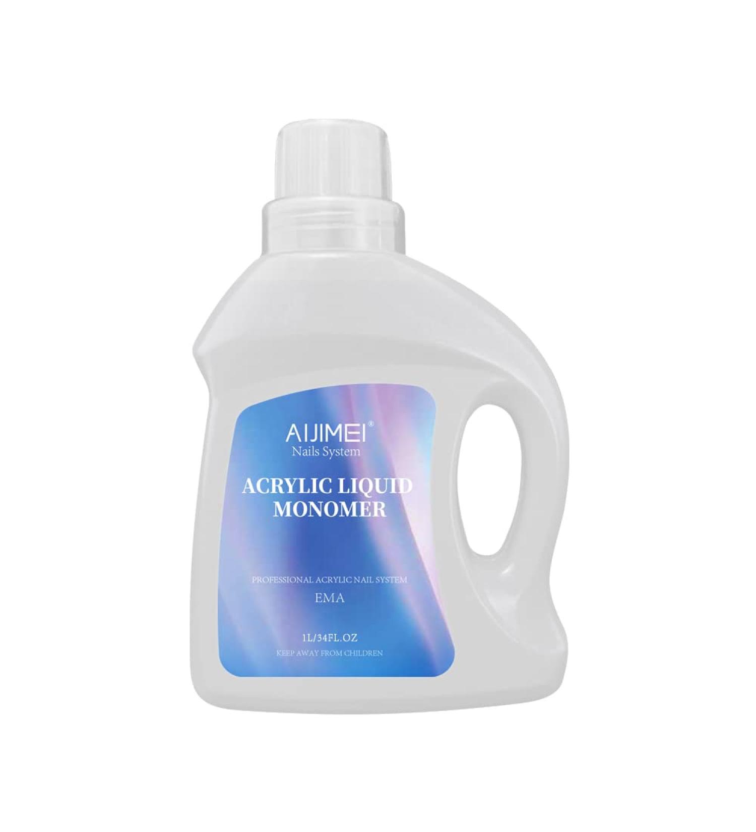 Buy Acrylic Liquid Monomer 34FL.OZ - Premium Acrylic Nail Liquid for Perfect Nails - Buy Online on GoSupps.com