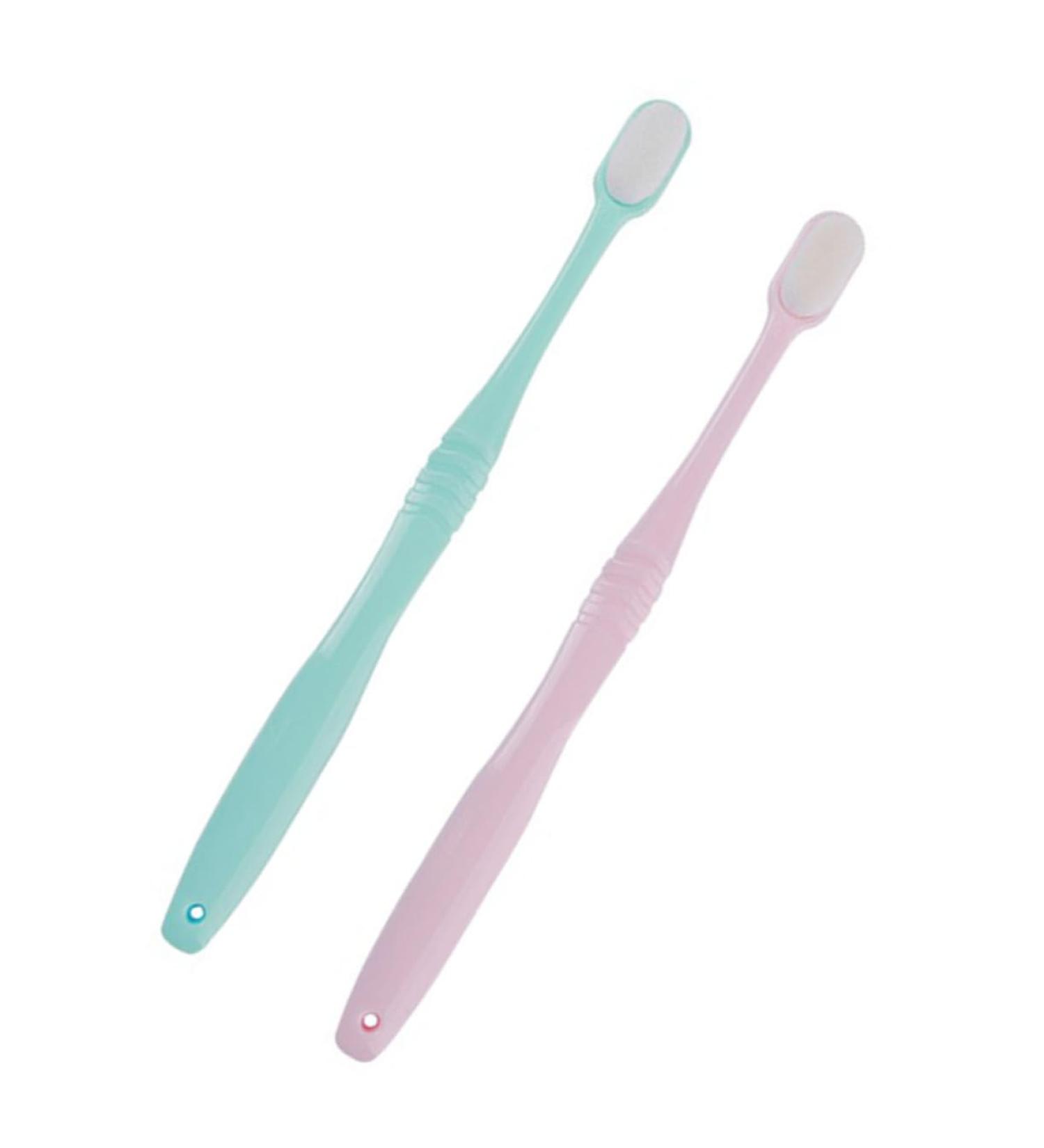 Frcolor Portable Toothbrush for Sensitive Gums | Soft Manual Brush for Adults & Couples | Ideal for Dental Prosthesis Cleaning - Buy Online on GoSupps.com