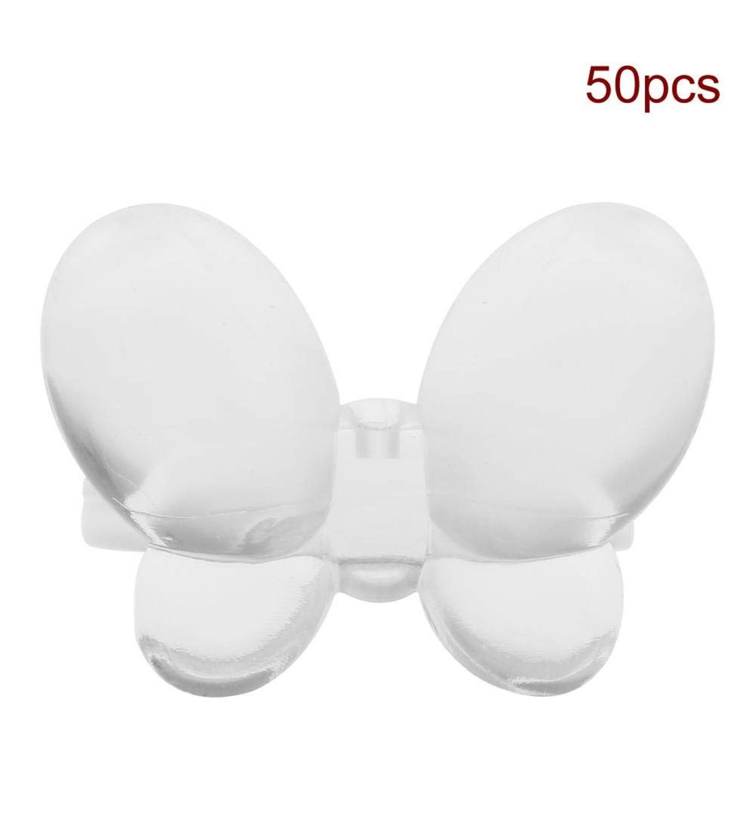 Nail Card Rings - Dekaim 50pcs Flower/Butterfly Gel Color Display Tool Set (01#Butterfly + Clear) - International Shipping Available - Buy Online on GoSupps.com