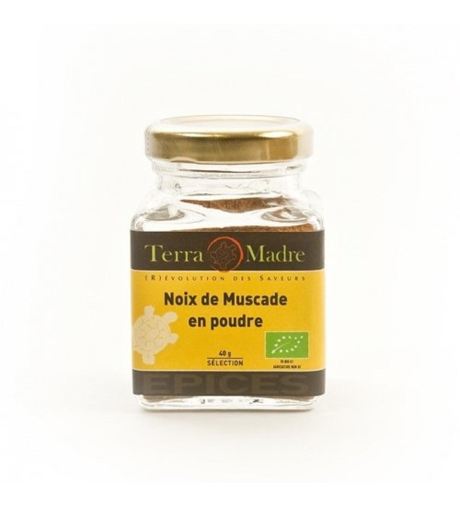 Noix de muscade en poudre bio