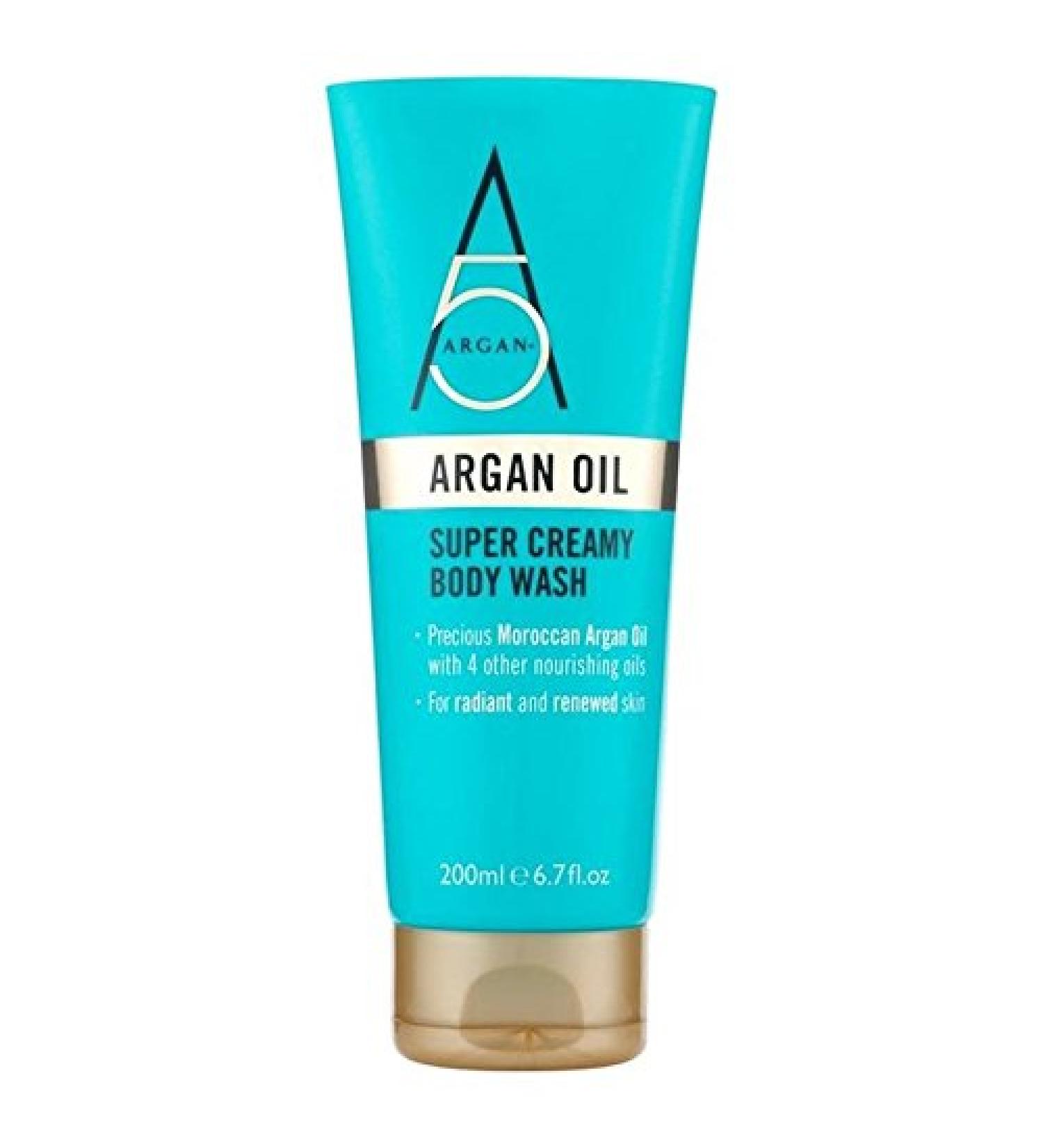 Argan+ Super Creamy Body Wash 200ml (PACK OF 4)