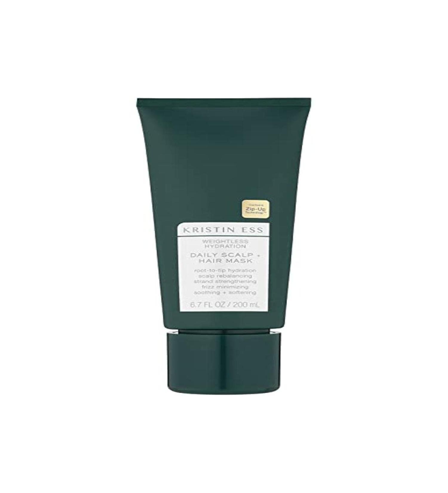 Kristin Ess Weightless Hydration Scalp & Hair Mask - Soothes Scalp, Hydrates Hair, Vegan, Color & Keratin Safe - 6.7 fl oz - Buy Online on GoSupps.com