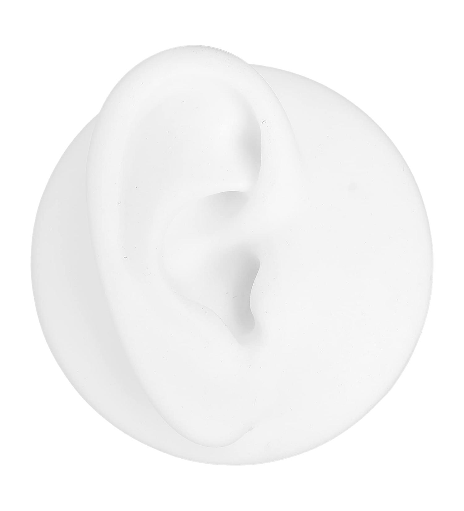 Silicone Simulation Artificial Ear Model - Multifunctional Display Tool for Hearing Aids & Ear Canal Products (Right Ear) - Buy Online on GoSupps.com