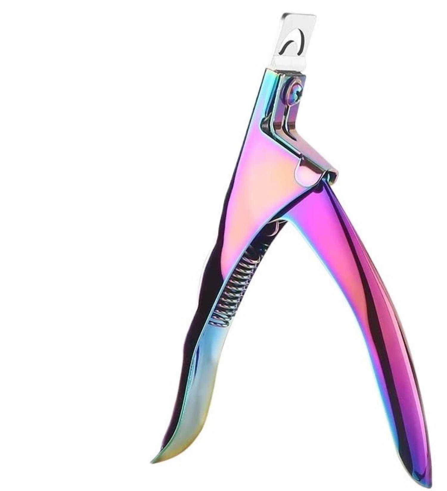 Nail Cutter Professional Nail Clippers Straight Edge Acrylic Nail Clipper Tips Manicure Cutter Guillotine Cut False Nails (Color : C4) - Buy Online on GoSupps.com