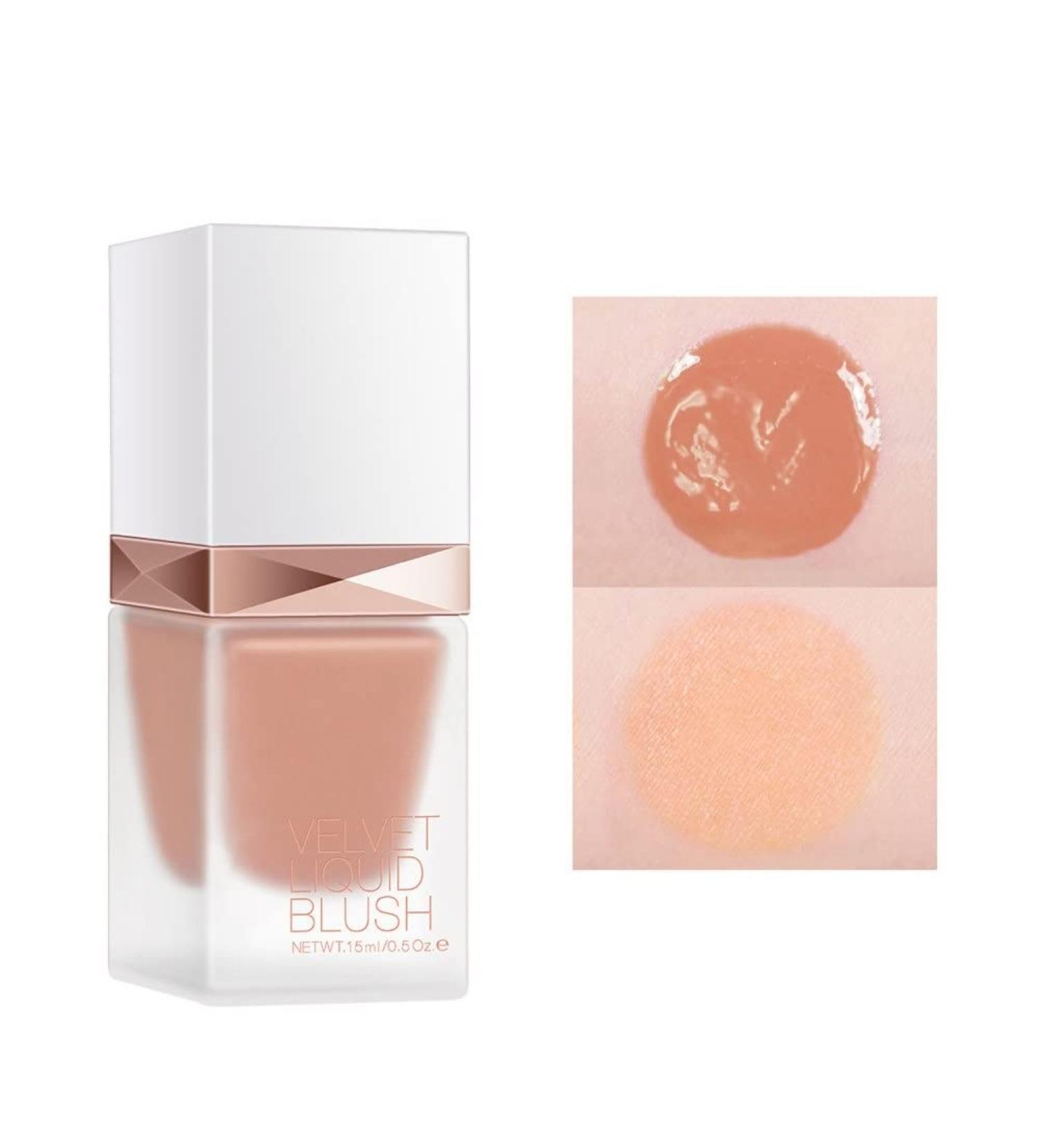 Reddhoon Liquid Blush for Cheeks Natural Looking Breathable Cream Blush Waterproof Long Lasting Cruelty-Free Cheek Face Blush for Women 15ml/Pc 02# - Buy Online on GoSupps.com