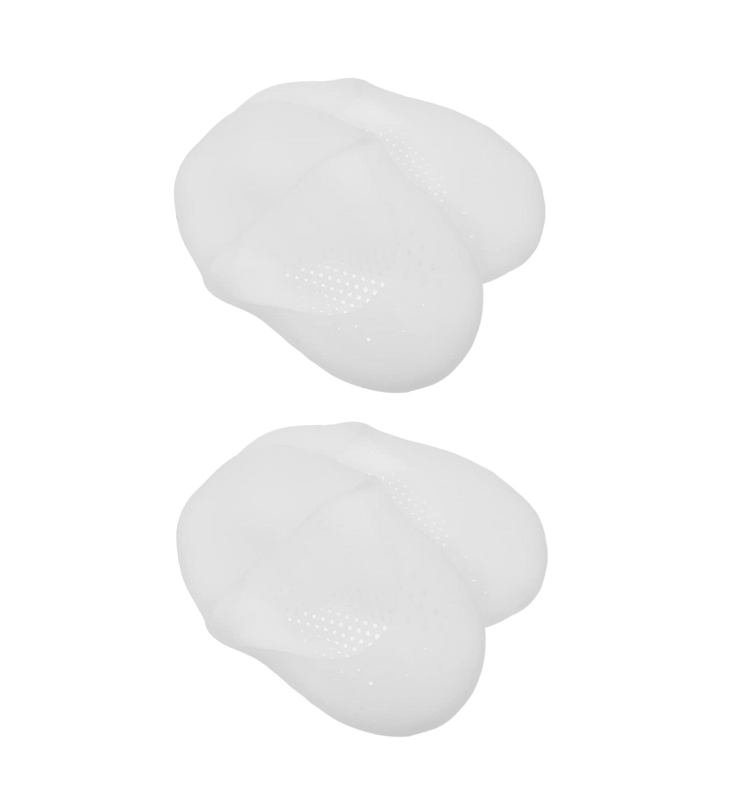 Minkissy 2 Pairs Foot Socks Boat Silicone Gel Socks Skin Care Dry Cracked Feet Protectors Skin Moisturizing Socks Foot Moisturizing Socks Hosiery White Sebs Spa Men and Women Silicone Socks 19x8.7cm White - Buy Online on GoSupps.com