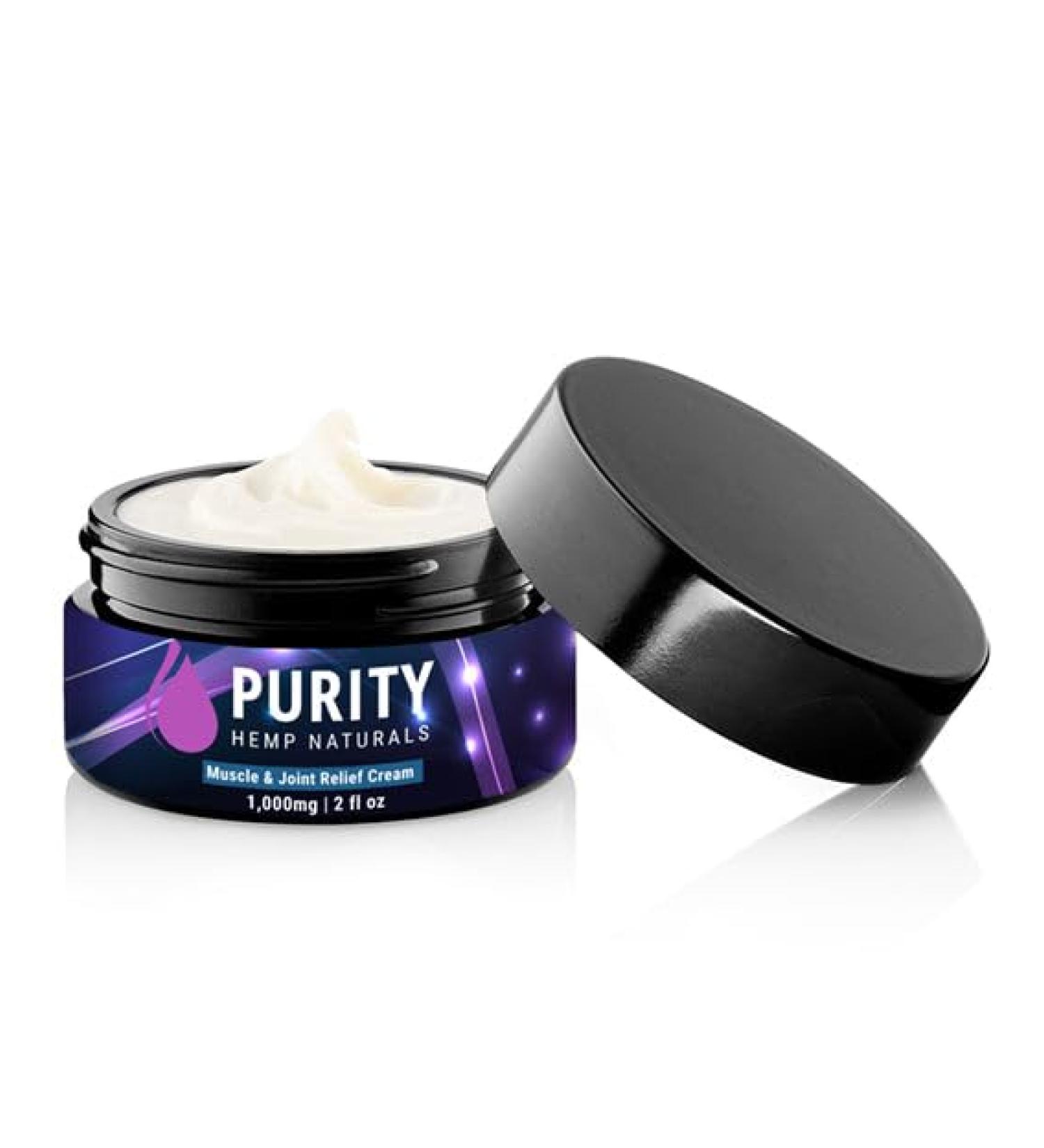 Premium HOT + Cool Cream Rub - 1 000 mg Natural Hemp Extract for Muscles & Joints - Made in the USA - International Shipping Available - Buy Online on GoSupps.com