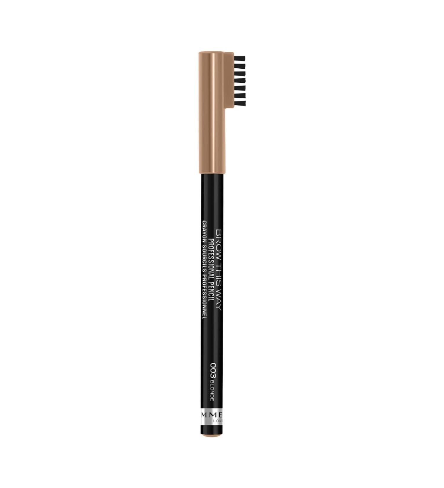 Rimmel Brow This Way Professional Pencil 03 - Perfect Eyebrow Definition | International Shipping Available - Buy Online on GoSupps.com