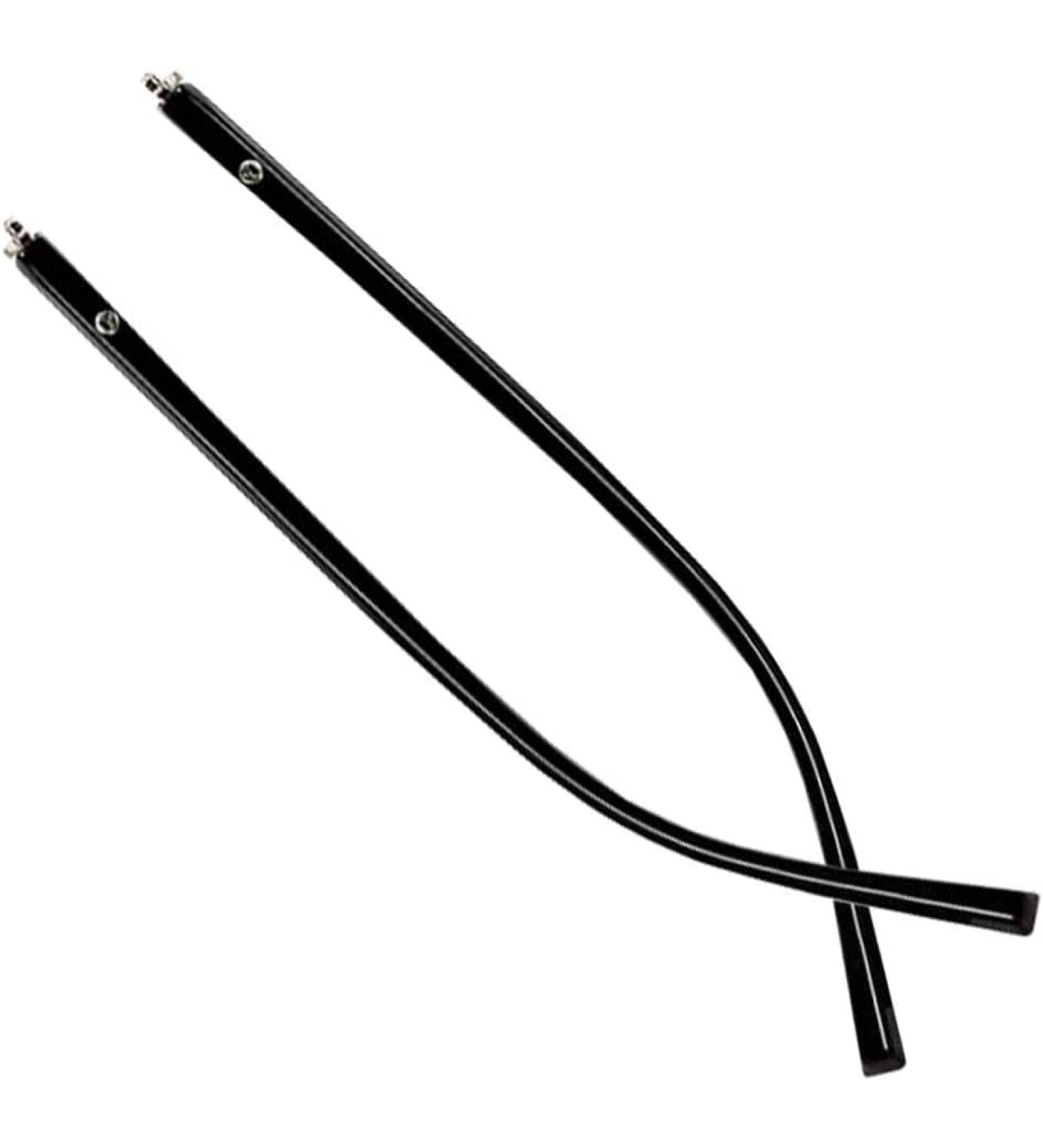 VIORNO Replacement Black Plastic Eyeglass Legs - Durable Temple Repair for Glasses | 1 Pair - Buy Online on GoSupps.com