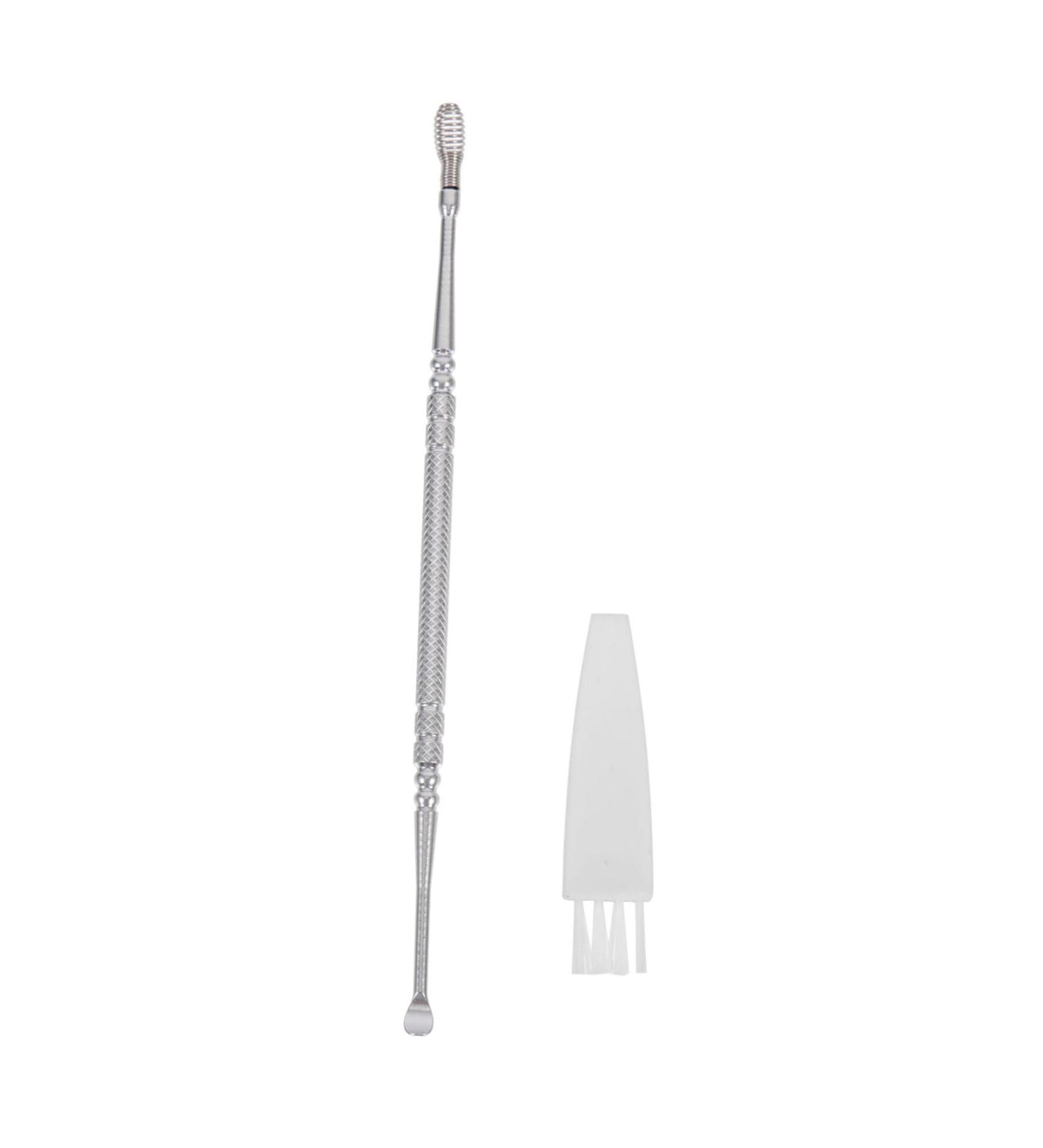 NOLITOY Spiral Ear Spoon - Stainless Steel Ear Wax Remover & Cleaner Kit | Portable Earwax Tool for Household Use | Efficient Ear Pick 13x0.5CM - Buy Online on GoSupps.com