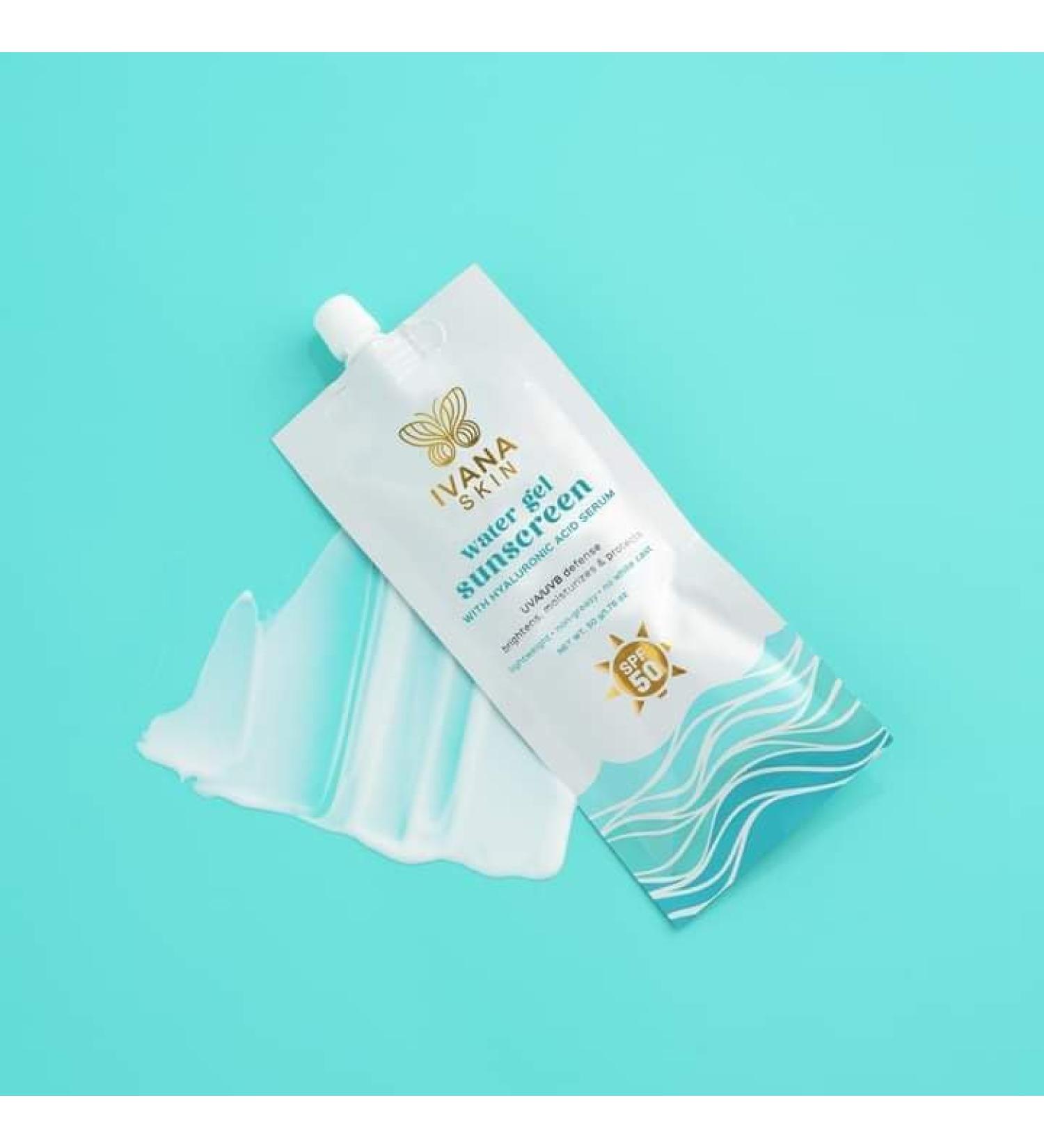 WATER GEL SUNSCREEN with Hyaluronic Acid 50 g