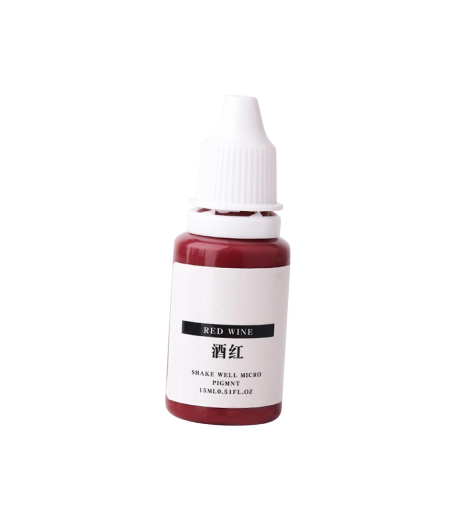 DOITOOL 1pi ce Pigment L vres Professionnel Encre De Maquillage Diy Couleur Vin Rouge Pour Sourcils Eyeliner Et L vres - Buy Online on GoSupps.com
