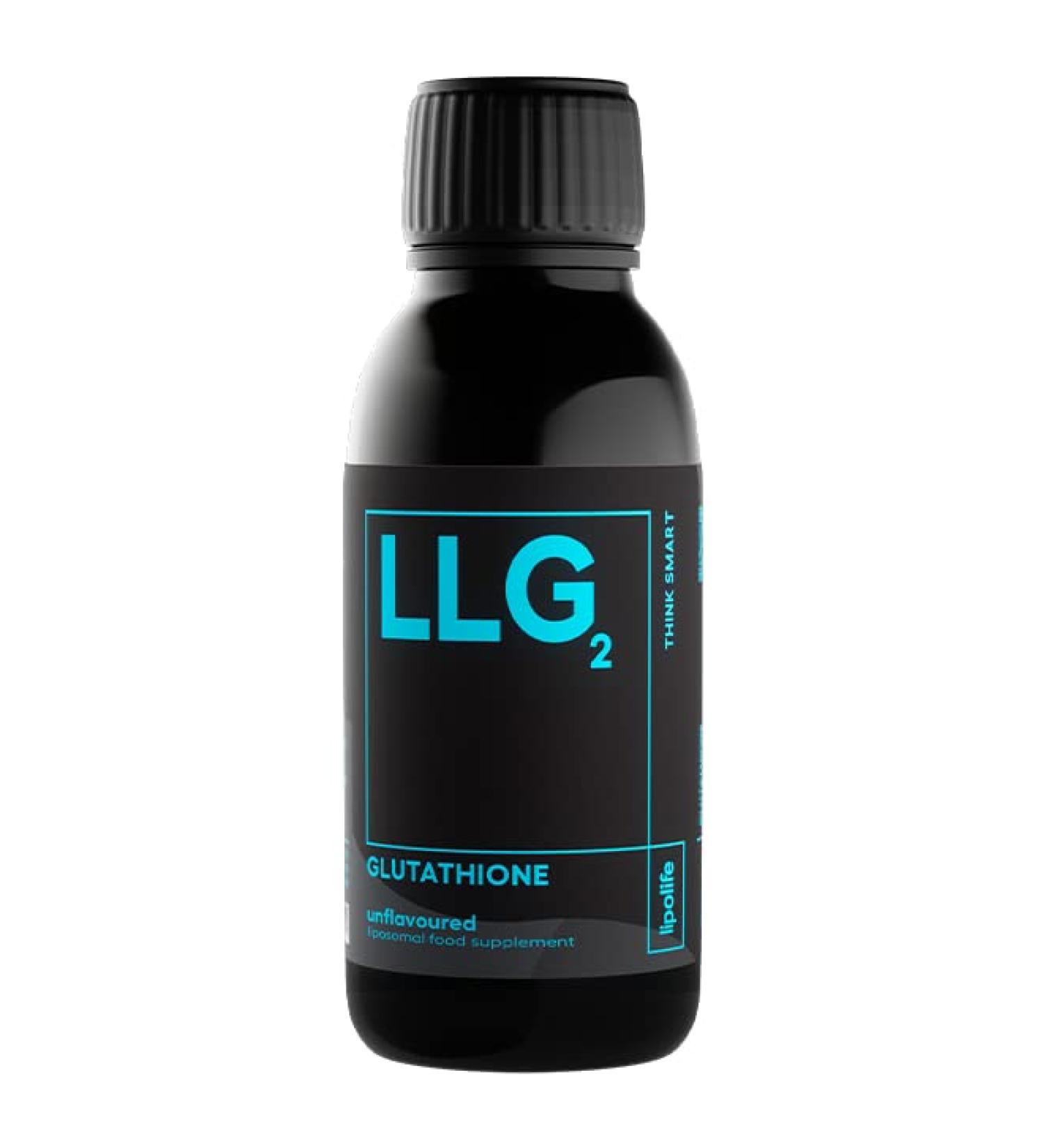 Lipolife LLG2 Liposomal Glutathione 150ml with Setria Glutathione - Advanced Nutrient Delivery - Buy Online on GoSupps.com