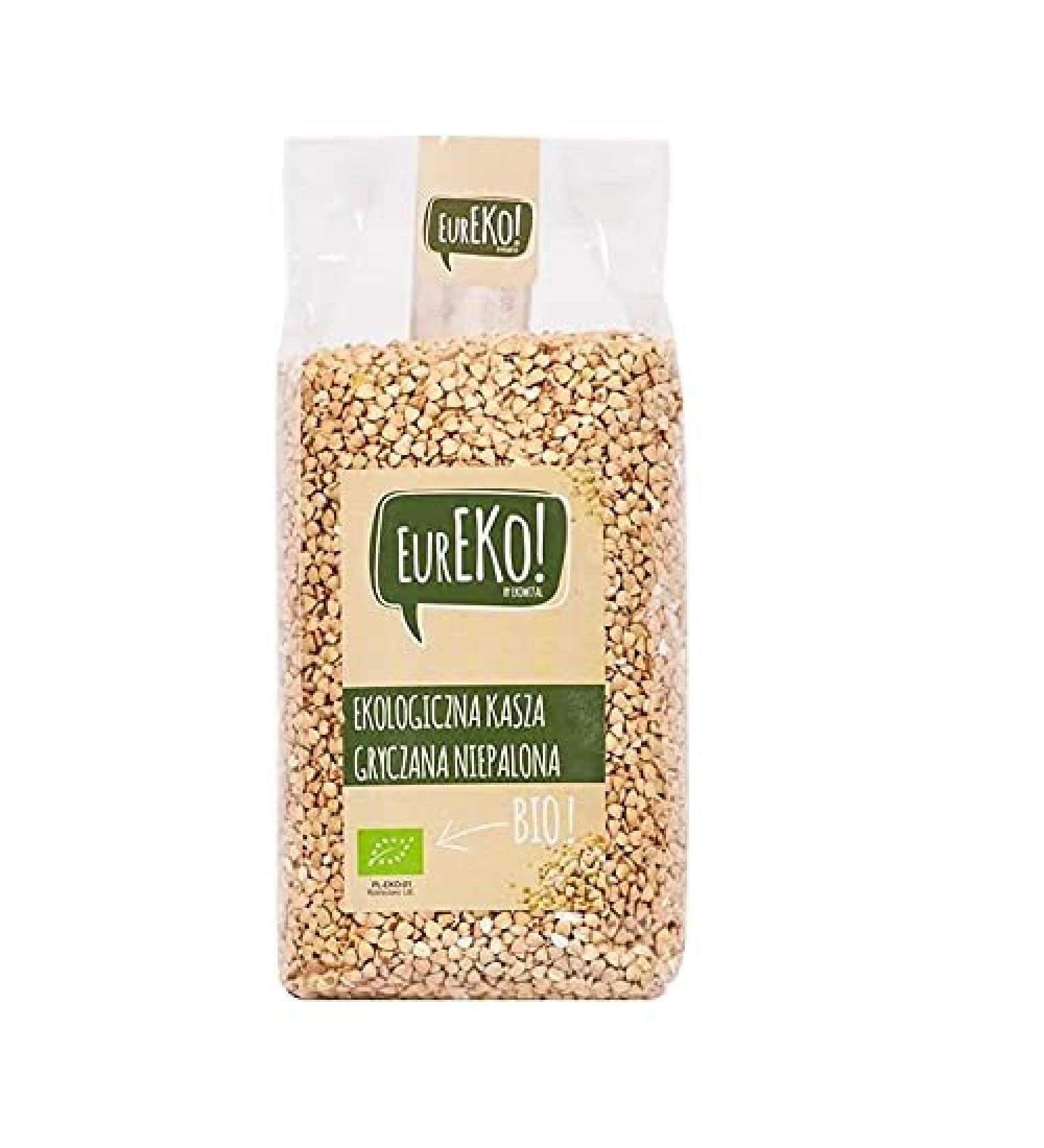 Buckwheat, unroasted ORGANIC 500 g Eureko