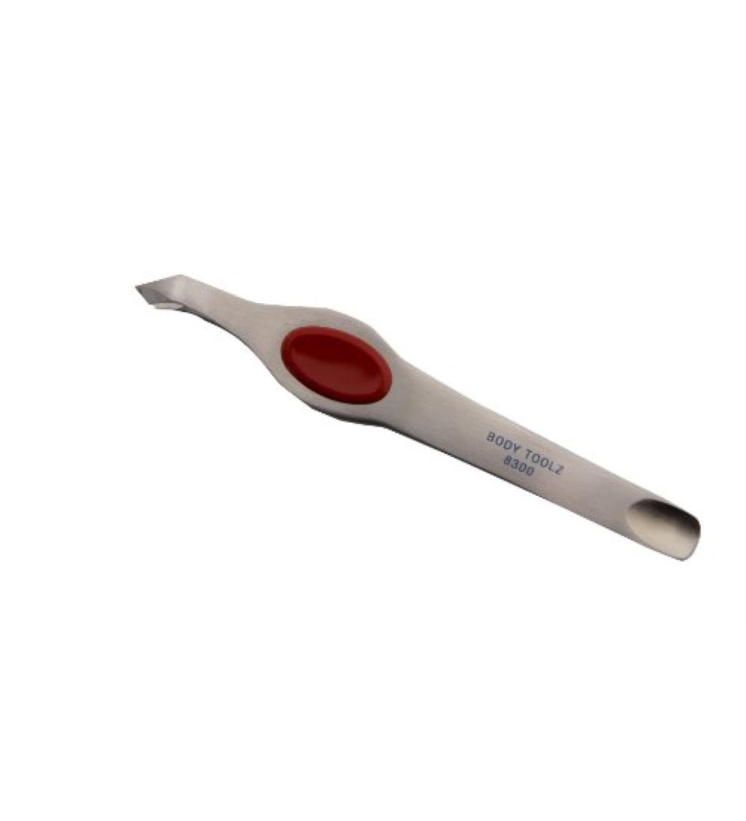 Body Toolz Cuticle Nipper With Pusher Tweezer Style by Body Toolz