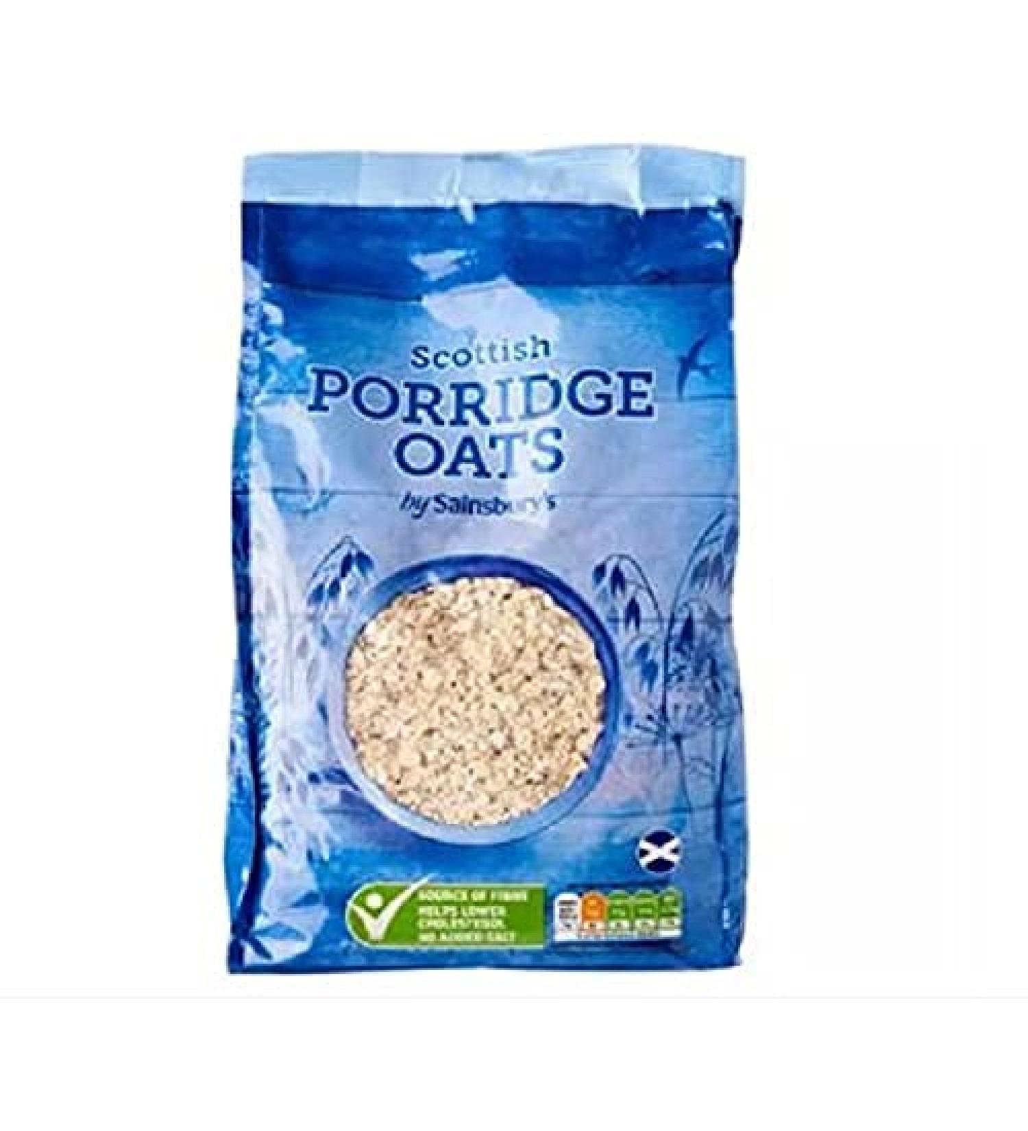 Sainsbury's Scottish Porridge Oats with Scottish Porridge Sugar Free Enjoy as part of a varied and balanced diet. - Buy Online on GoSupps.com