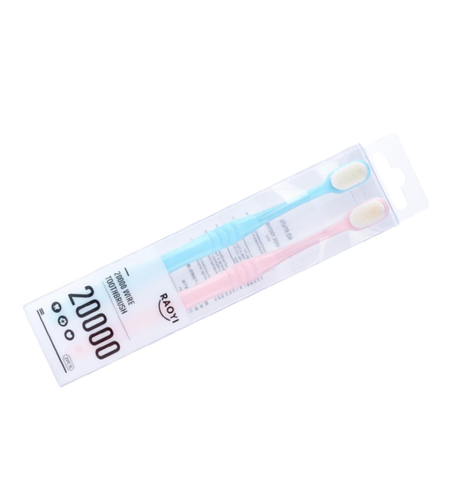 Ultechnovo Manual Toothbrush for Sensitive Teeth & Gums | Super Fine Portable Toothbrush for Pregnant Women | International Shipping Available - Buy Online on GoSupps.com