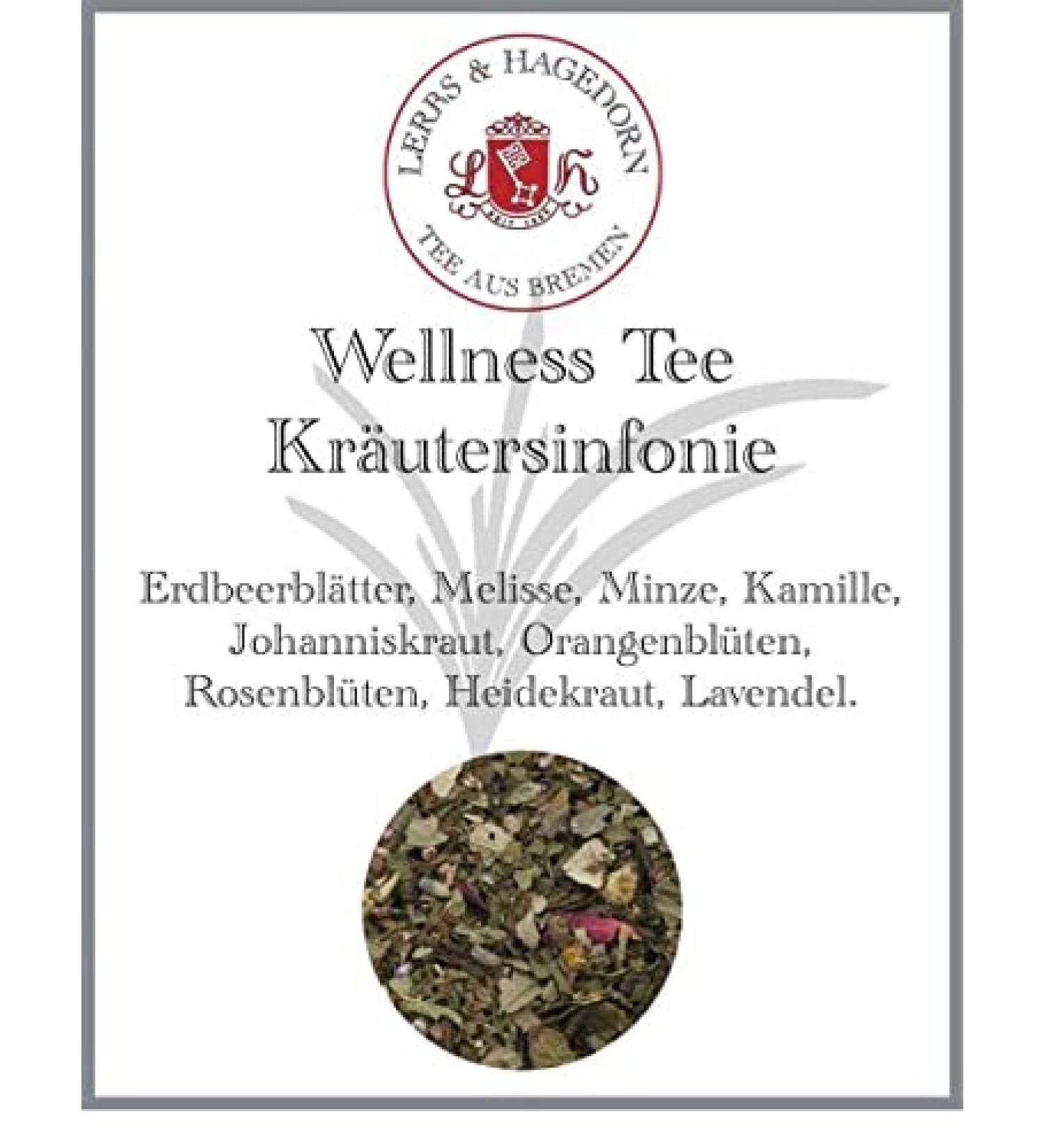  Lerbs & Hagedorn Wellness Herbal Symphony Tea 250g - Buy Online on GoSupps.com