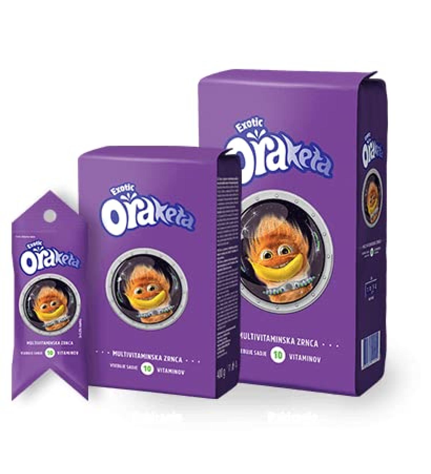 SORINA ORAKETA Instant Drink - 10 vitamins to quickly energize body and mind - Revitalize yourself with vitamin-enriched fruity powder - Pack of 50 x 19 grams (lemongrass) (Exotic 19g)