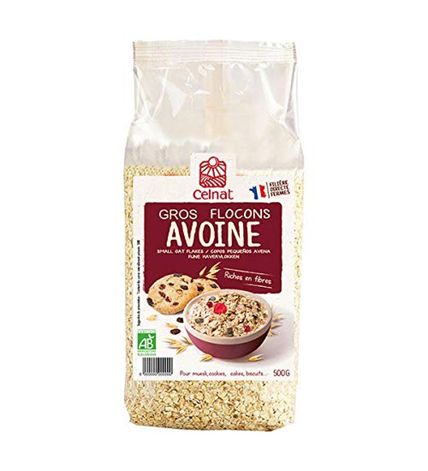 Celnat - Gros Flocons D'Avoine Origine France 500G - Unit  - Buy Online on GoSupps.com