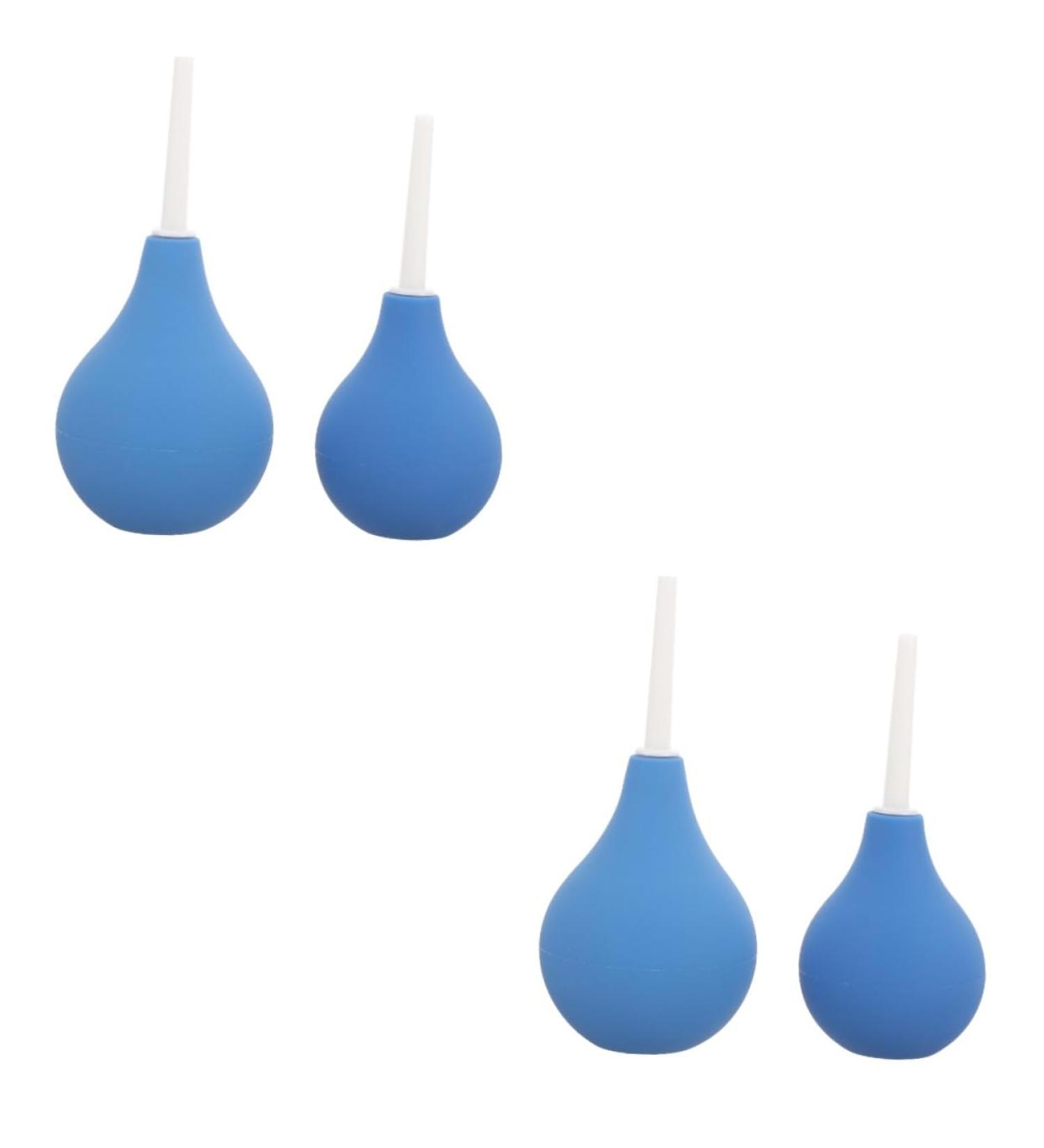 FOMIYES 4pcs Ear Cleaning Bulb Kit Comfortable Squeeze for Ear Washing for Adults Lightweight Portable - Buy Online on GoSupps.com