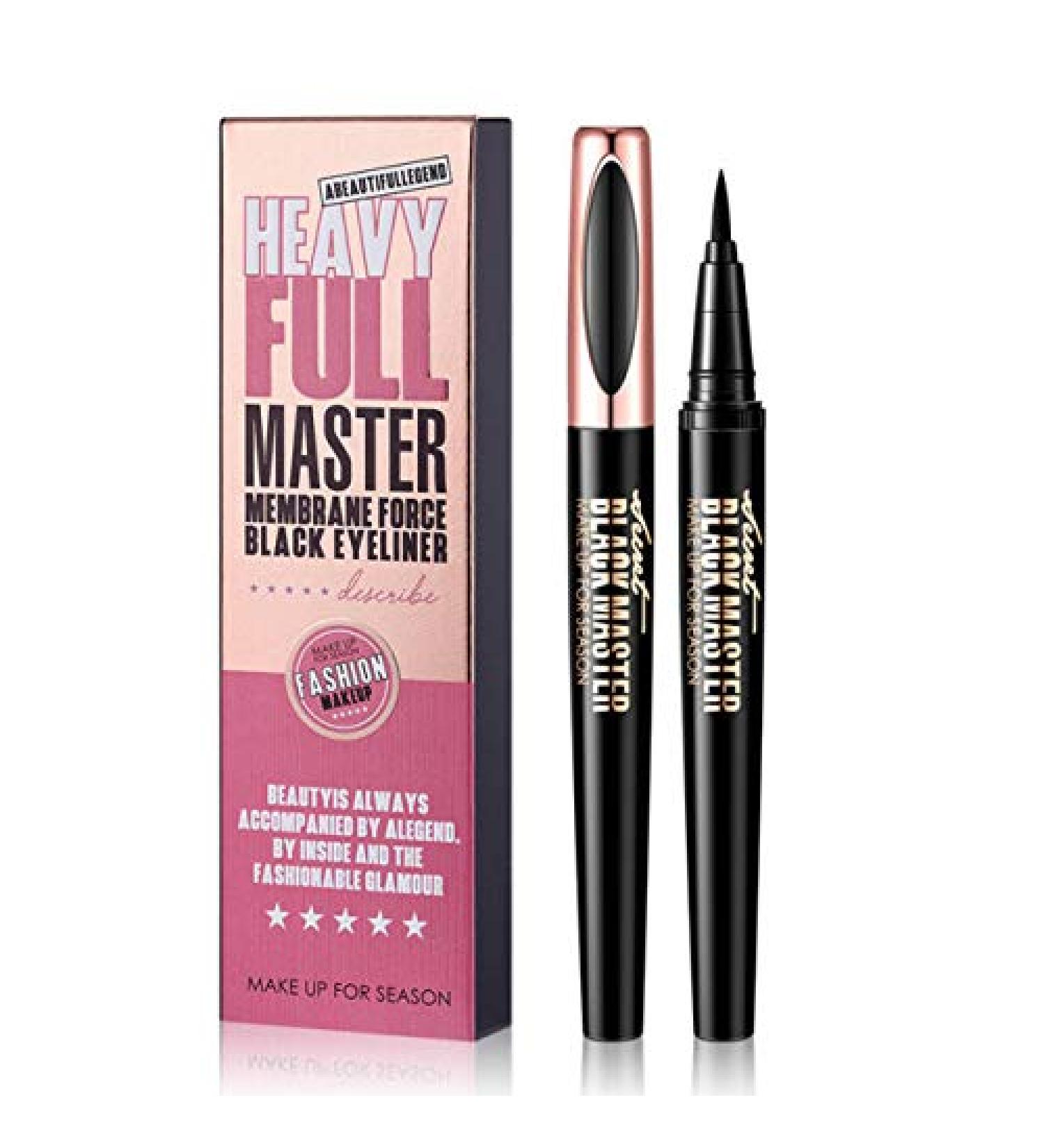 Macfee Waterproof Eyeliner - Long Lasting Quick Dry Eye Makeup in Black | Shop Internationally - Buy Online on GoSupps.com