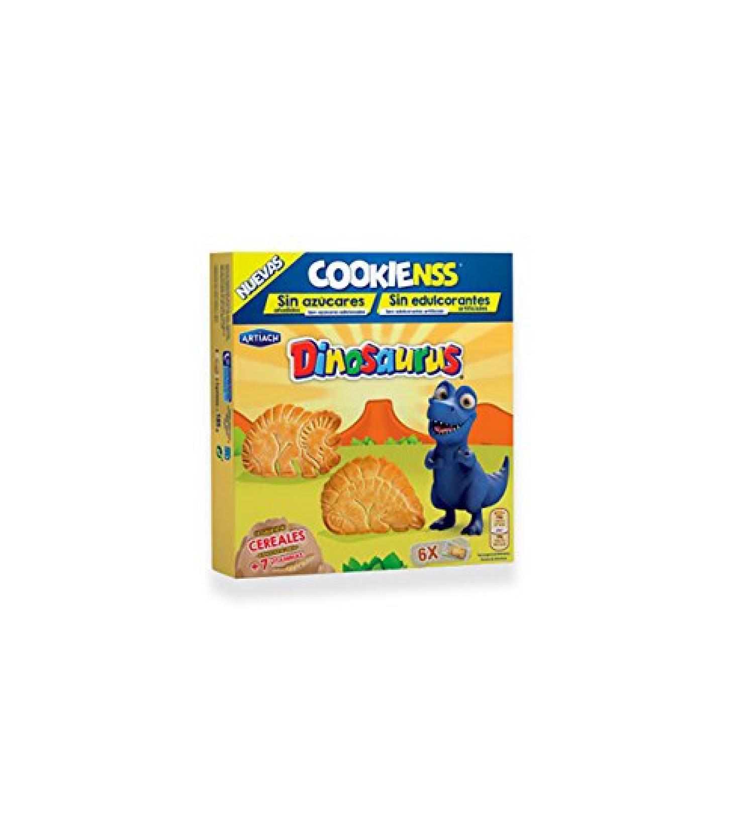 Artiach ARTIACH Dinosaurus Sugar-Free Cereal Biscuits with Vitamins 185g Box