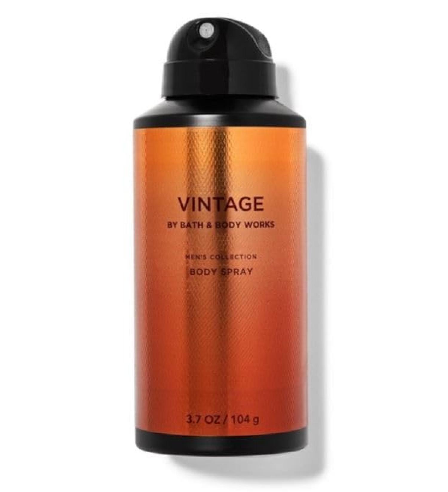 Bath Body Works Vintage Men's Collection Body Spray 3.7 fl oz