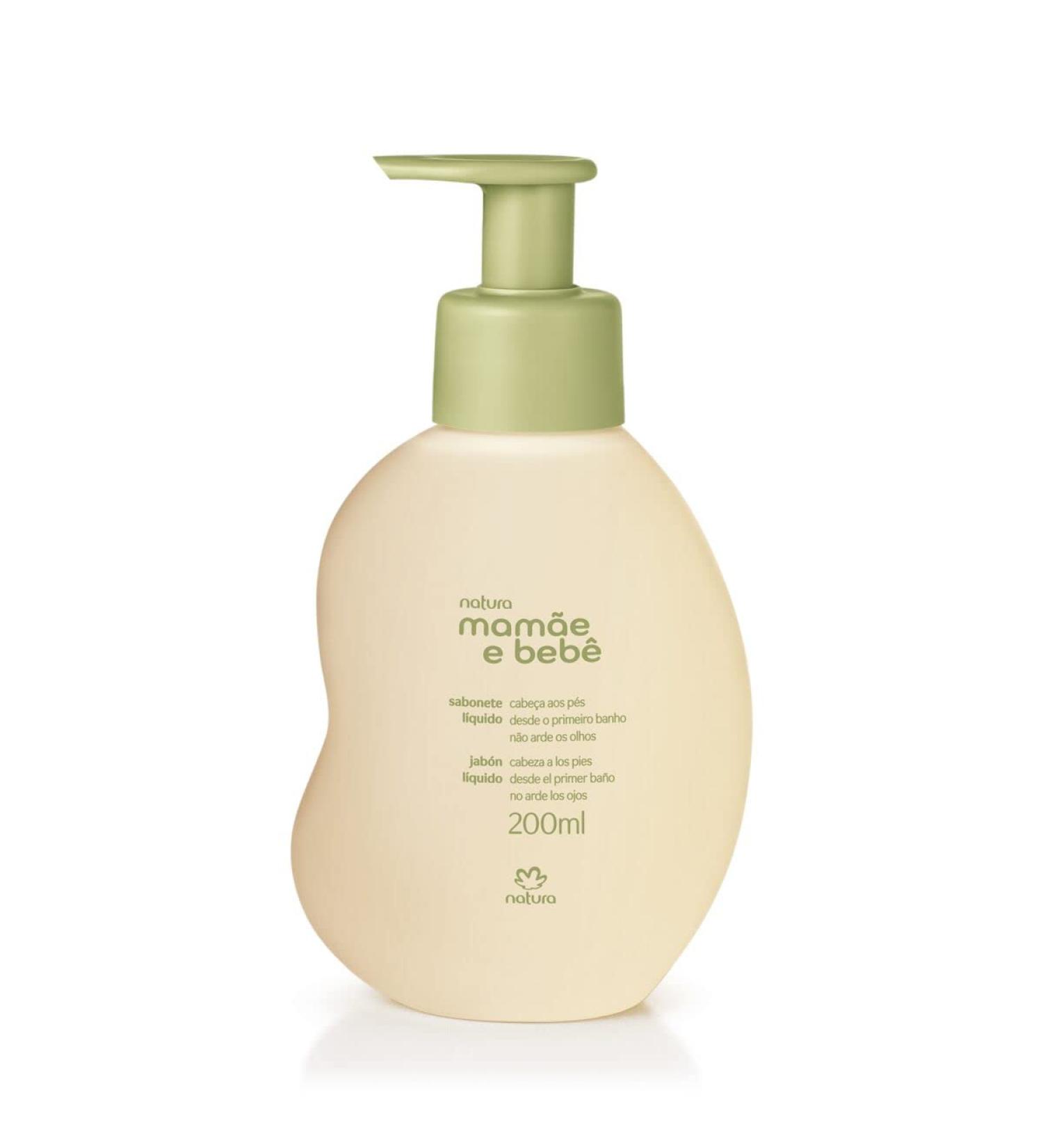 NATURA Mamae e Bebe Gentle Baby Cleansing Gel 200ml - Dermatologist Tested, Pediatrician Approved, 100% Vegan Baby Care - Buy Online on GoSupps.com