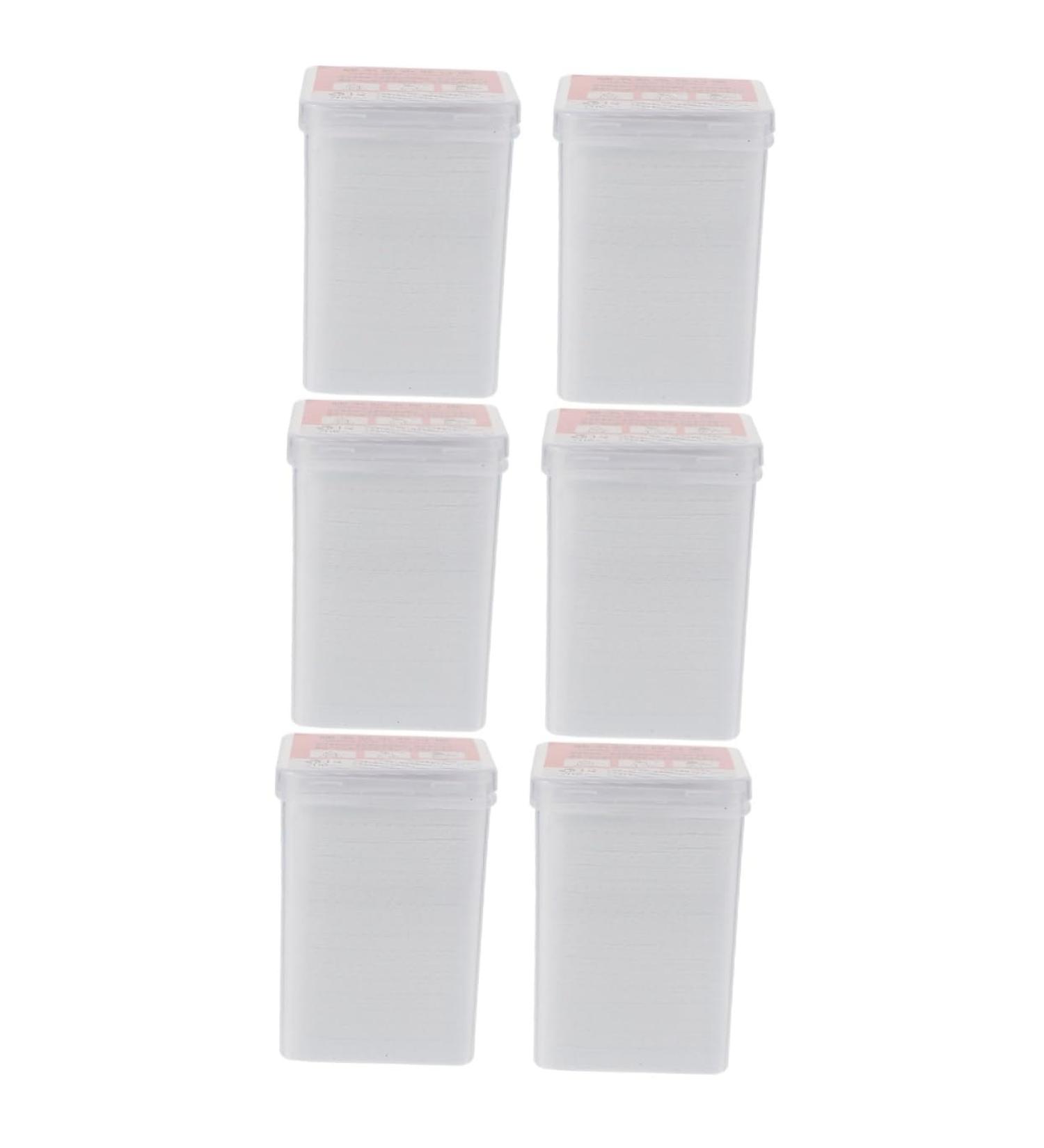 FRCOLOR 6 Pcs Eyelash Extension Cleaning Pads | Lash Cleaner Wipes & Supplies for Salons | Glue & Tweezers Cleaning Tools - Buy Online on GoSupps.com