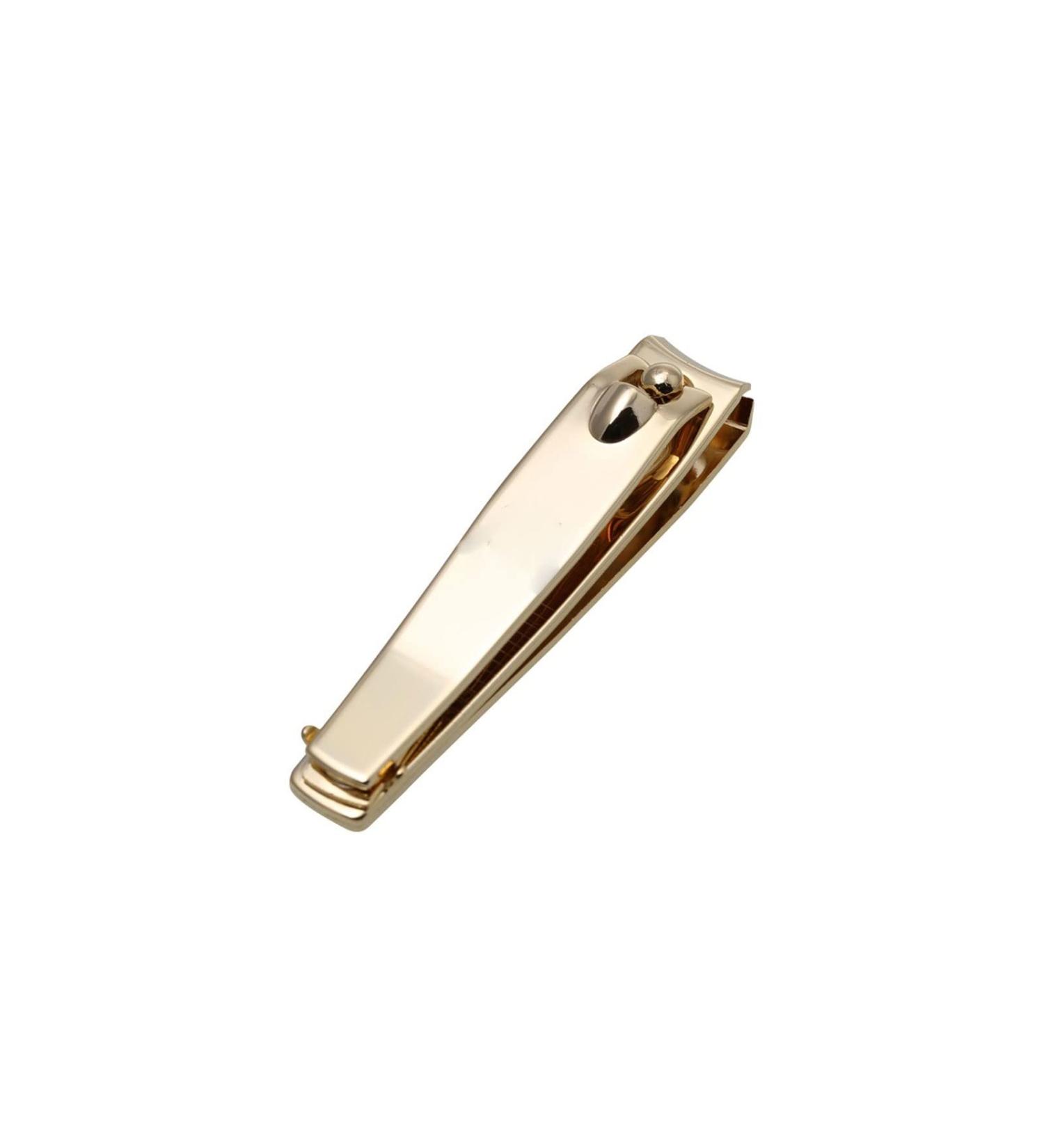 UNbit Nail Clipper Medium-Size Nail Clippers Trimmers Gold-Plated Hands Pedicure Care Professional Nail Tools Exquisite Gifts - Buy Online on GoSupps.com