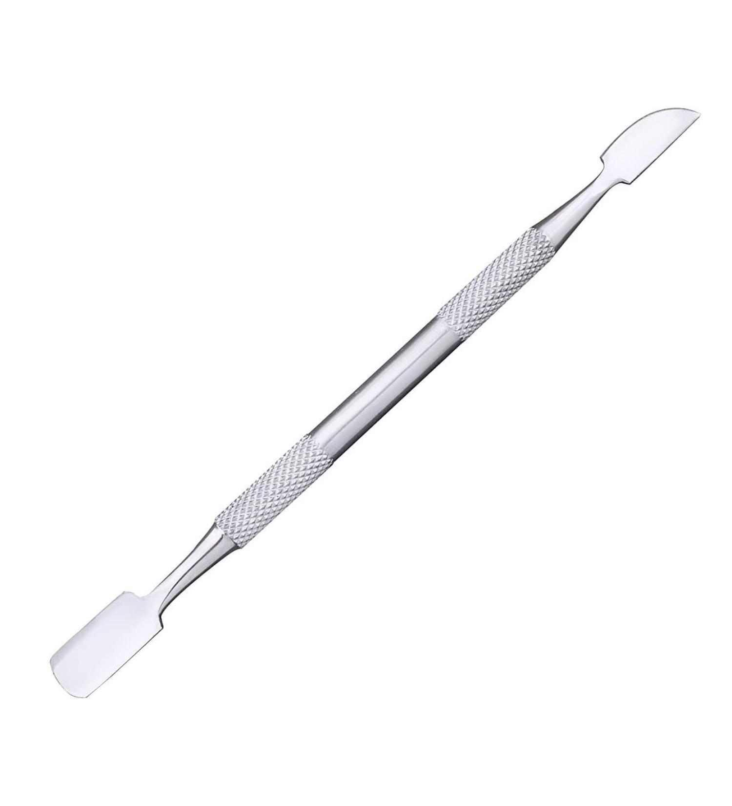 Haryali London Cuticle Pusher - Steady Grip Cuticle Pusher Tool 6 inches - Knife End Cuticle Trimmer and Pusher for Safe and Precise Cuticle Removal - Unisex - Buy Online on GoSupps.com