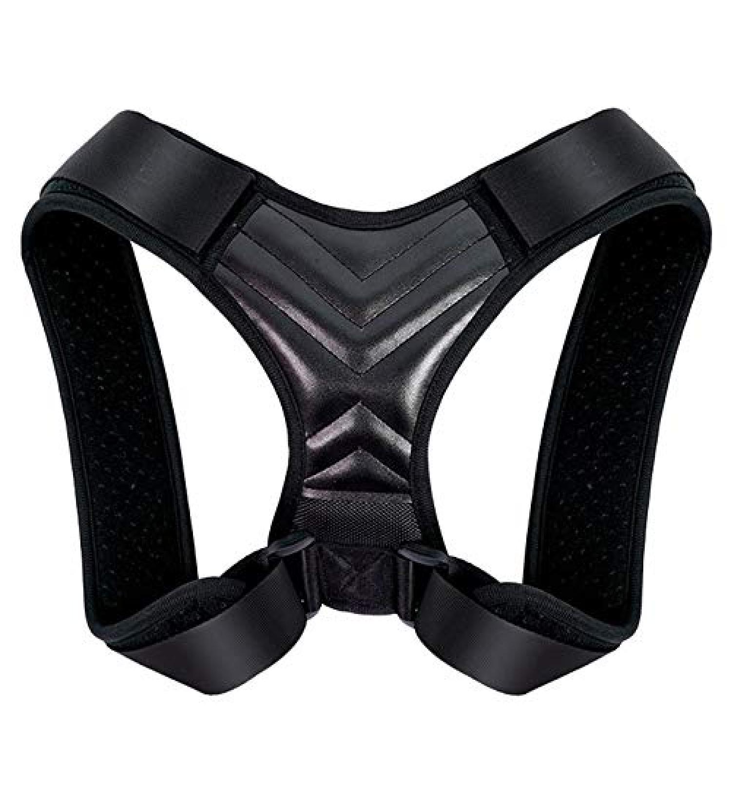 Posture Corrector Adjustable Clavicle Brace for Men & Women - Upper Back & Lumbar Support - Medium Size - Buy Online on GoSupps.com