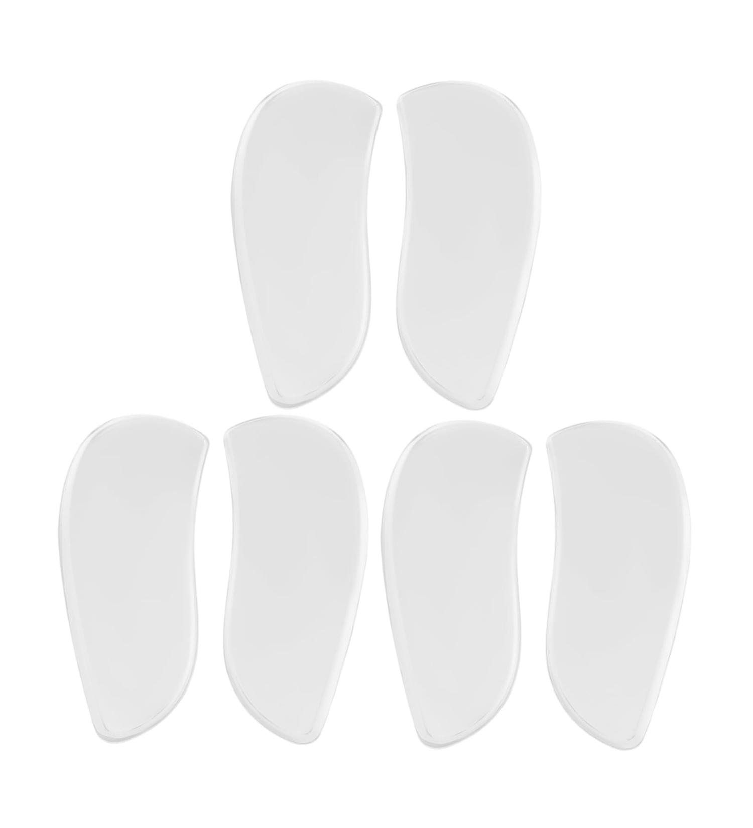 GLEAVI 9 Pairs Orthotic Heel Insoles - Silicone Adhesive Shoe Inserts for Flatfeet - Non-Slip Comfort for Men & Women - Buy Online on GoSupps.com