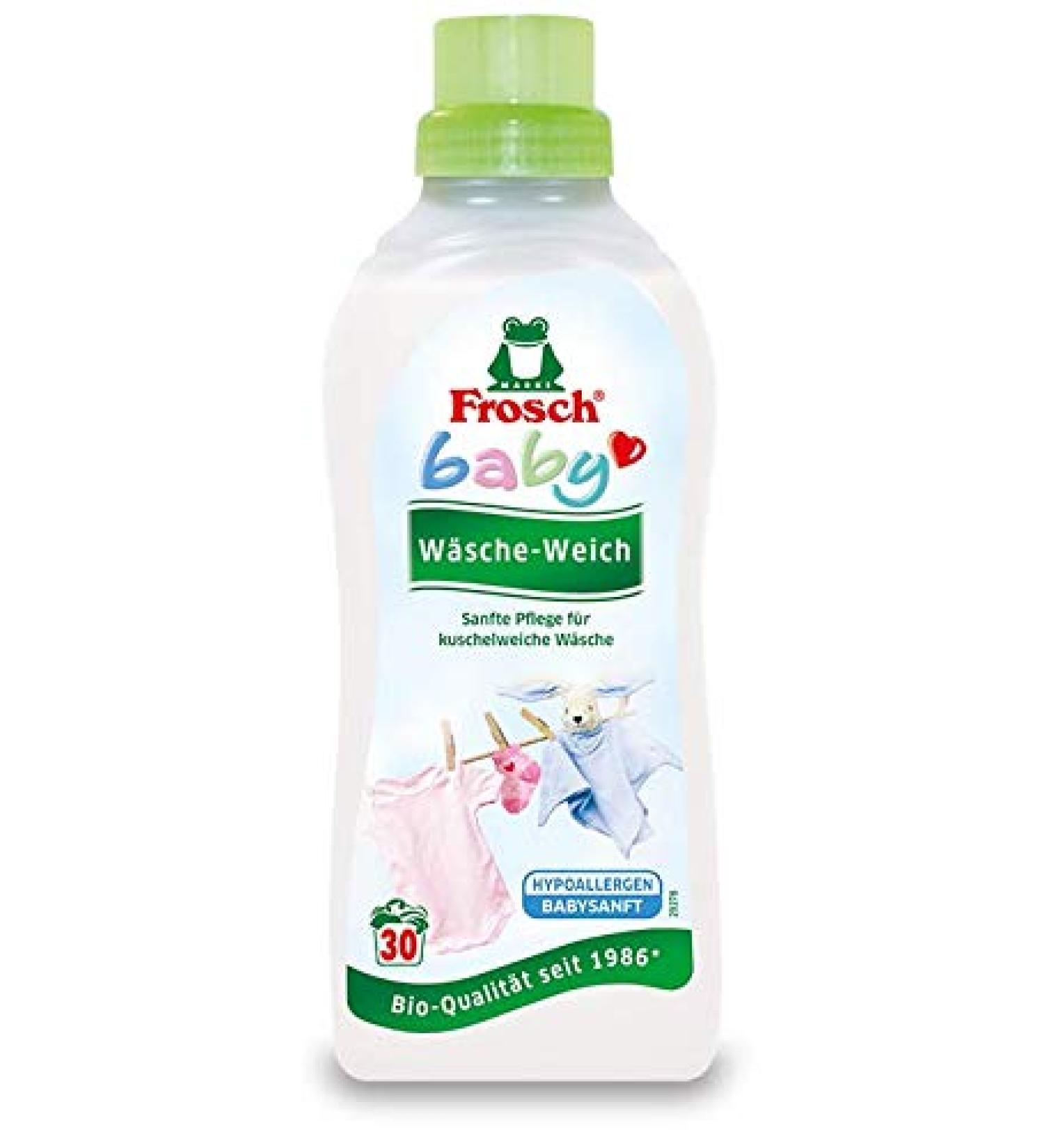 Frosch Baby fabric softener pack of 3 (3 x 750ml) for 90 washes 750 ml (pack of 3)