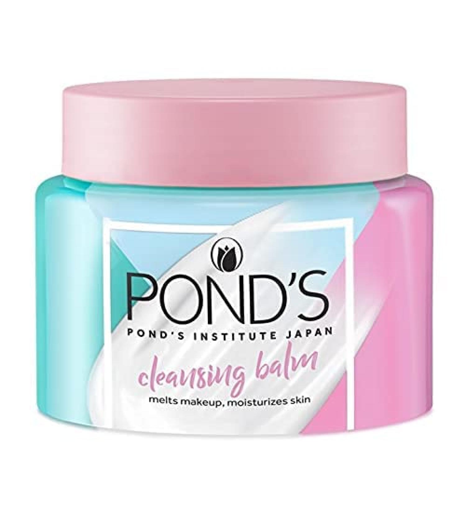 Pond's Makeup Remover Cleansing Balm 3.38 fl oz - Gentle & Effective Makeup Removal (1 Pack) - Buy Online on GoSupps.com
