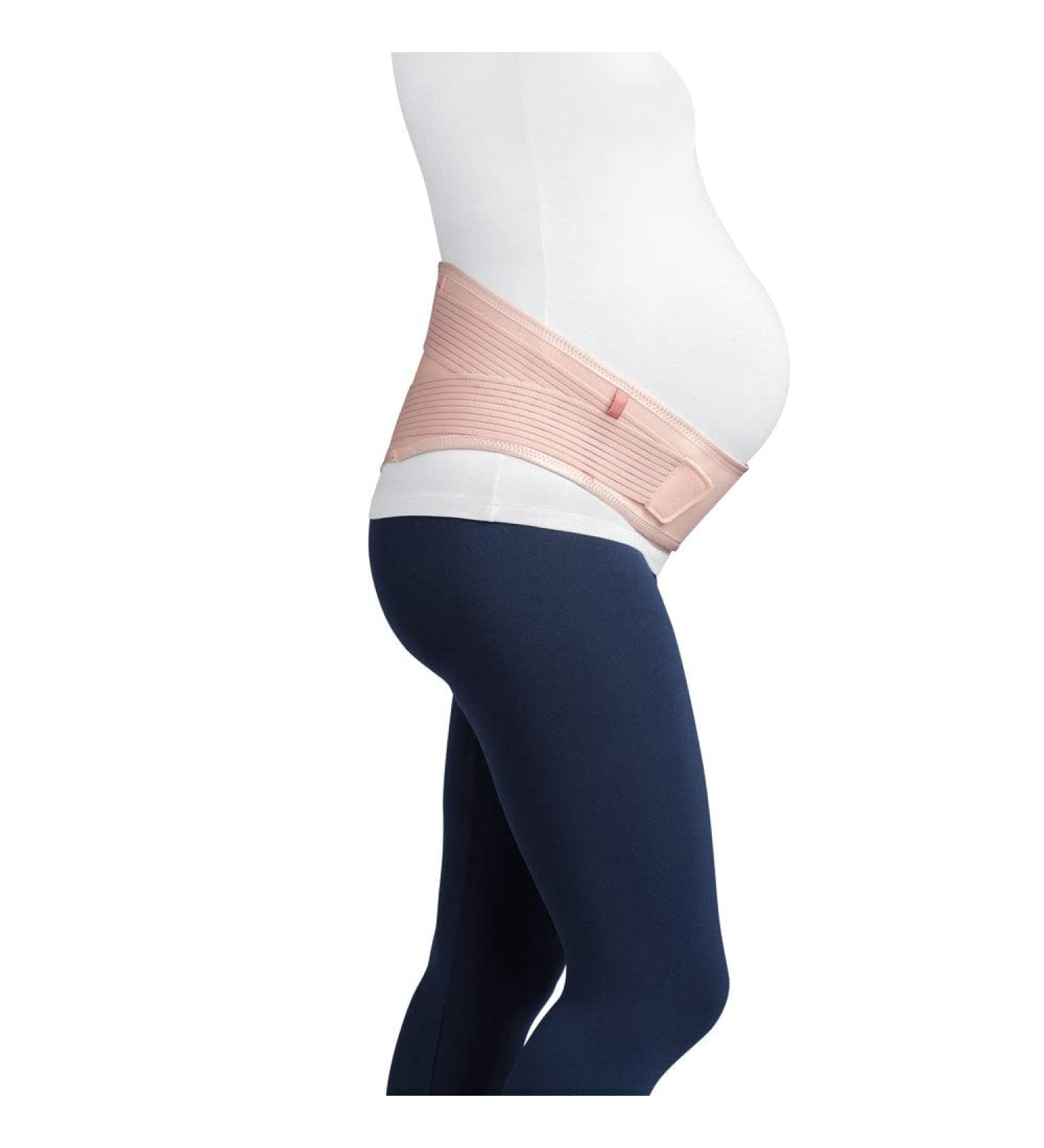 JOBST Maternity Support Belt Adjustable Abdominal and Back Pregnancy Support Rose Large
