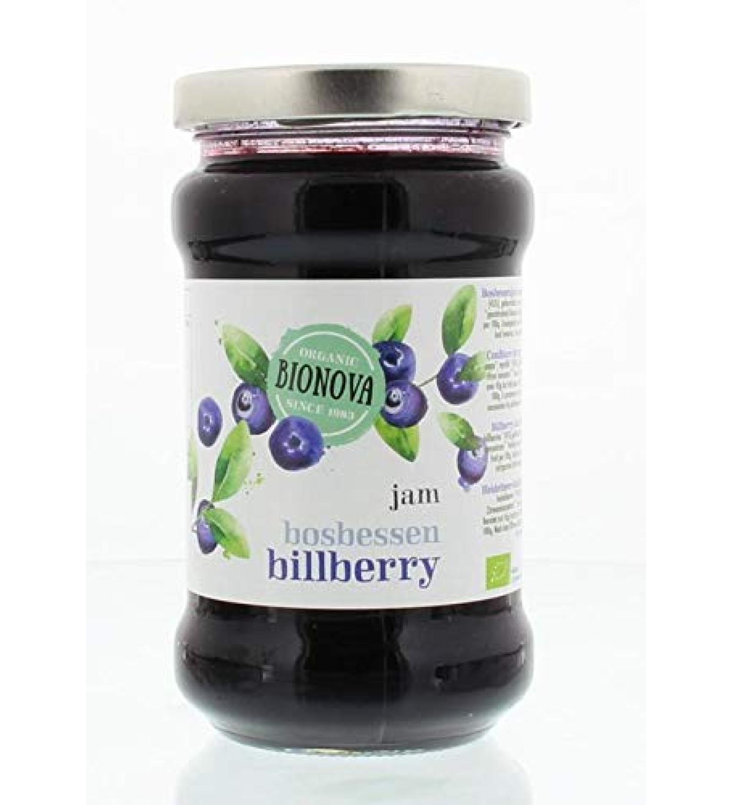 Bionova Bionova - Organic blueberry jam - 340g