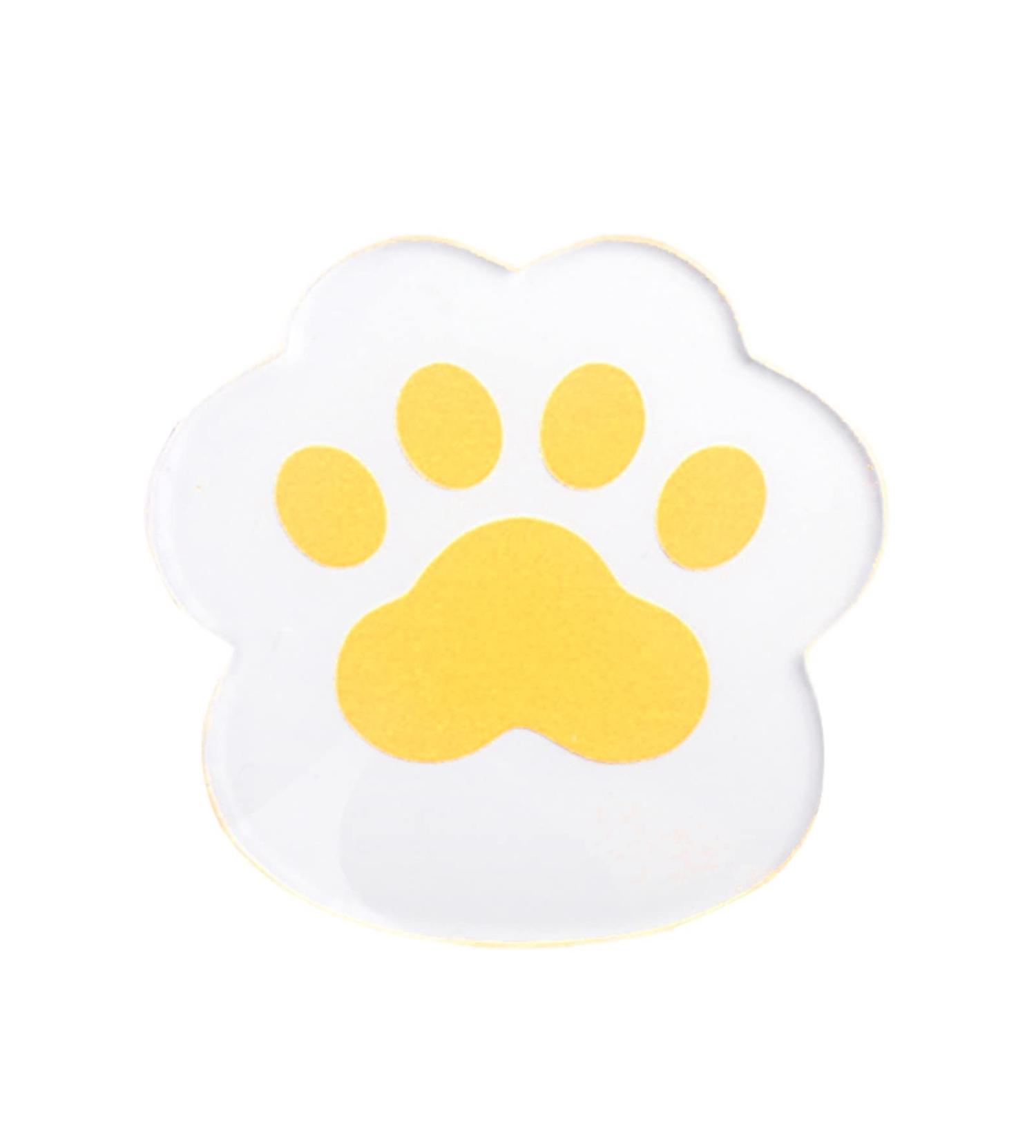 Bodhi2000 Nail Display Plate | Acrylic Nail Polish & Gel Color Mixing Palette | Perfect Manicure Tool in Yellow - Buy Online on GoSupps.com