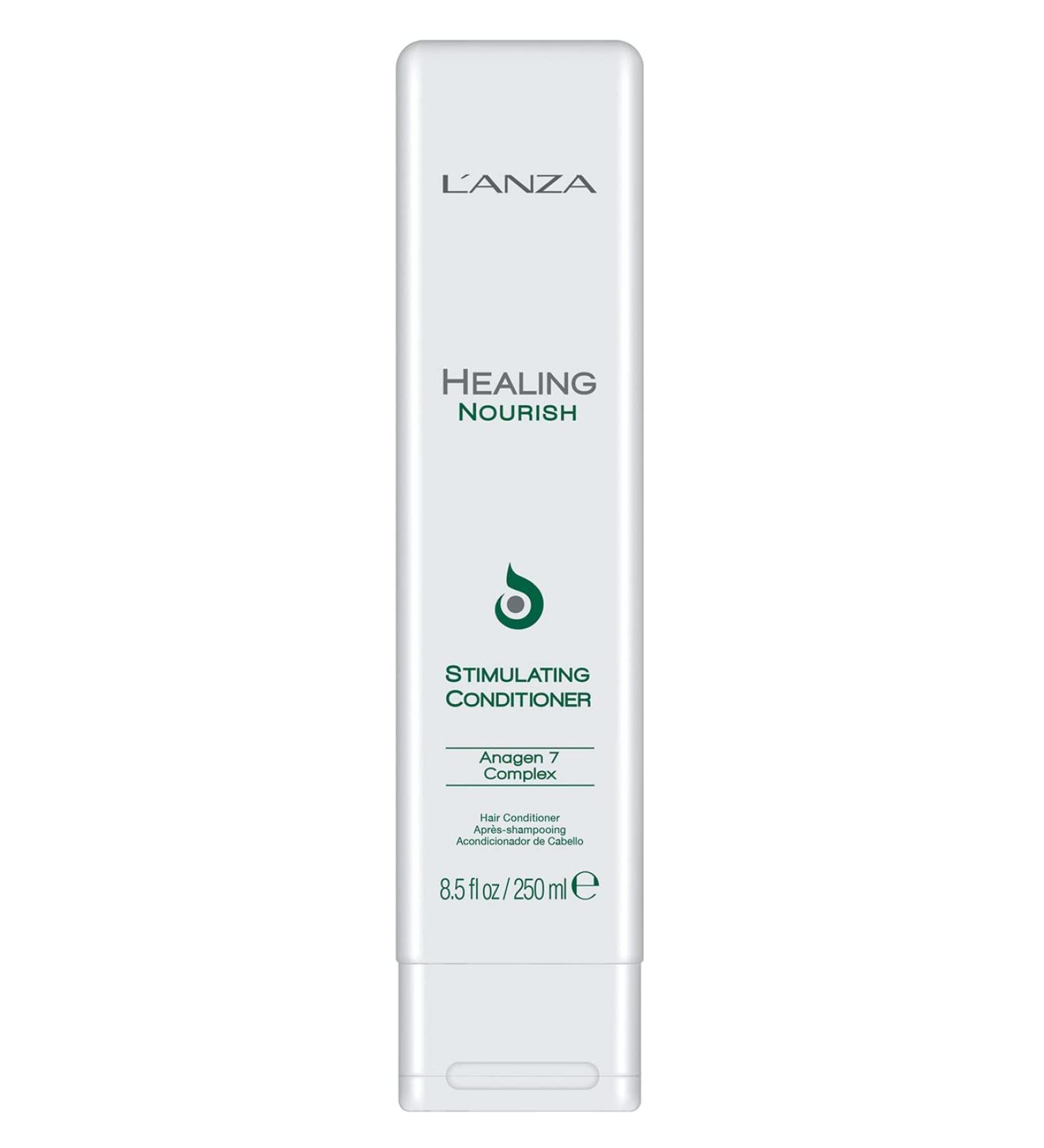 L'ANZA Healing Nourish Stimulating Conditioner - Promotes Healthy Hair Growth, Removes Dead Skin Cells, Sebum, and DHT - 8.5 Fl Oz - Buy Online on GoSupps.com