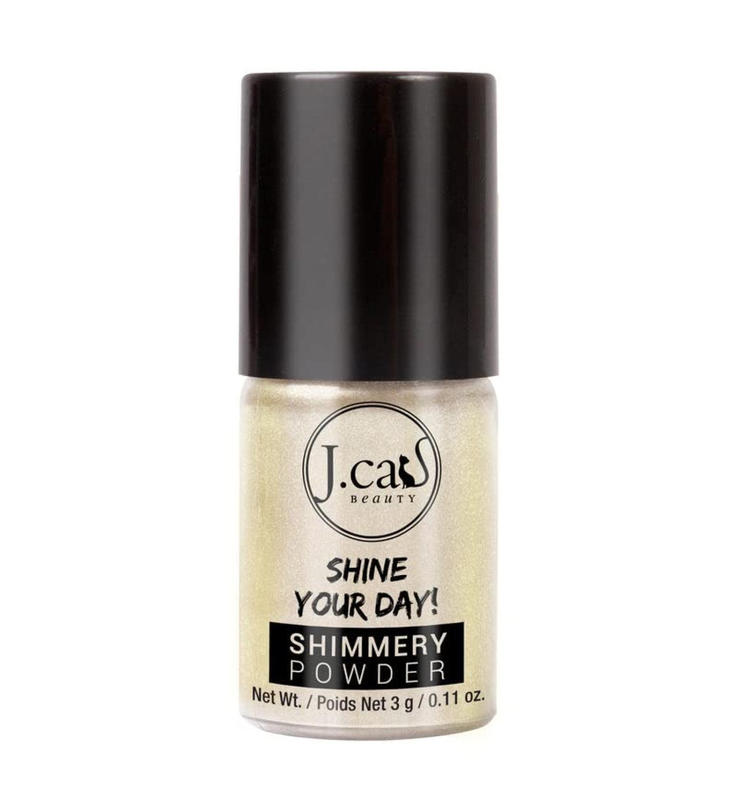 J. Cat Beauty Shimmery Powder - White Goddess