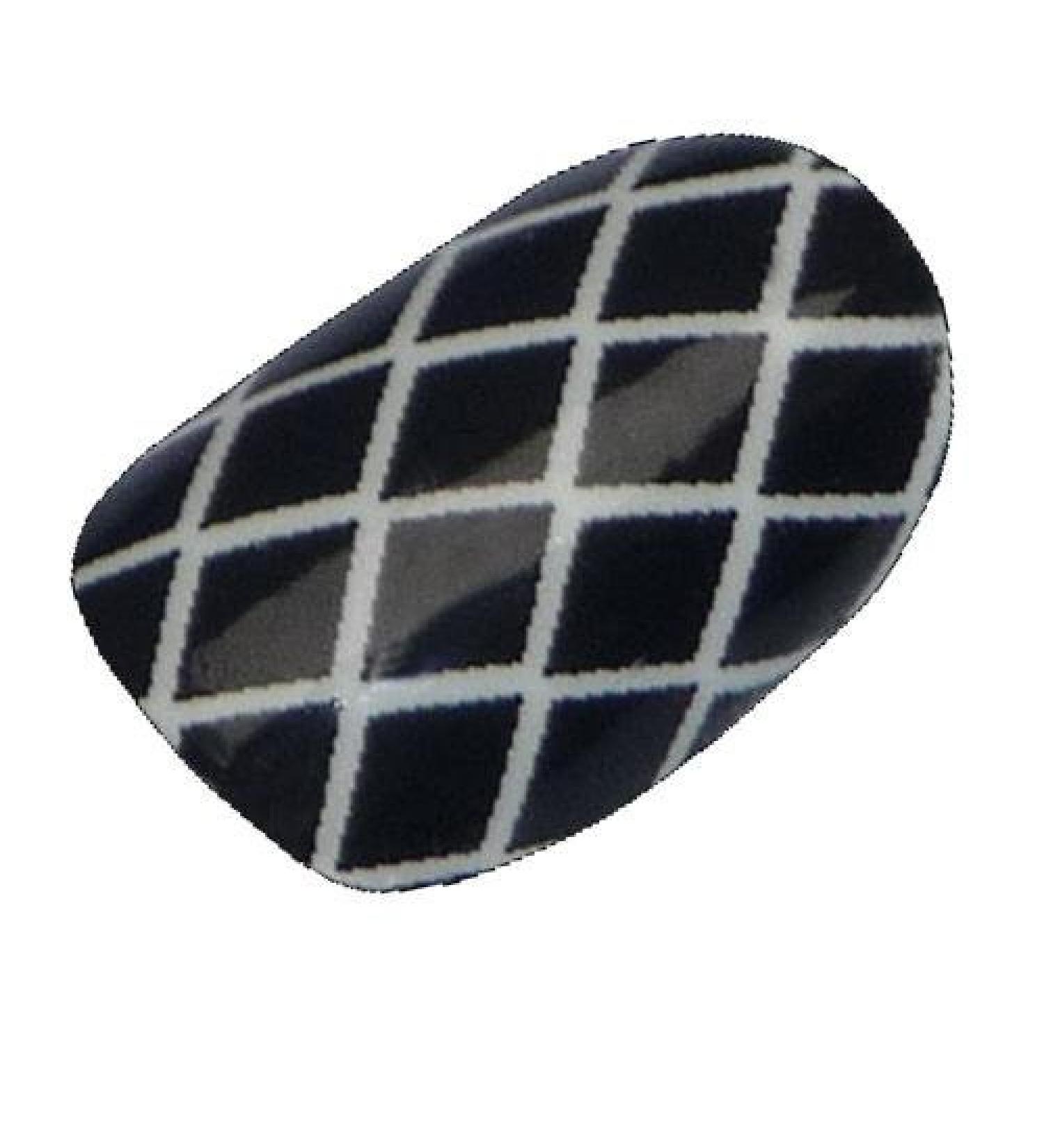 Chix Nails Fishnet Beauty Funky Salon Fingers Toes Vinyl Foils Nail Wraps White Black Fishnet White Black