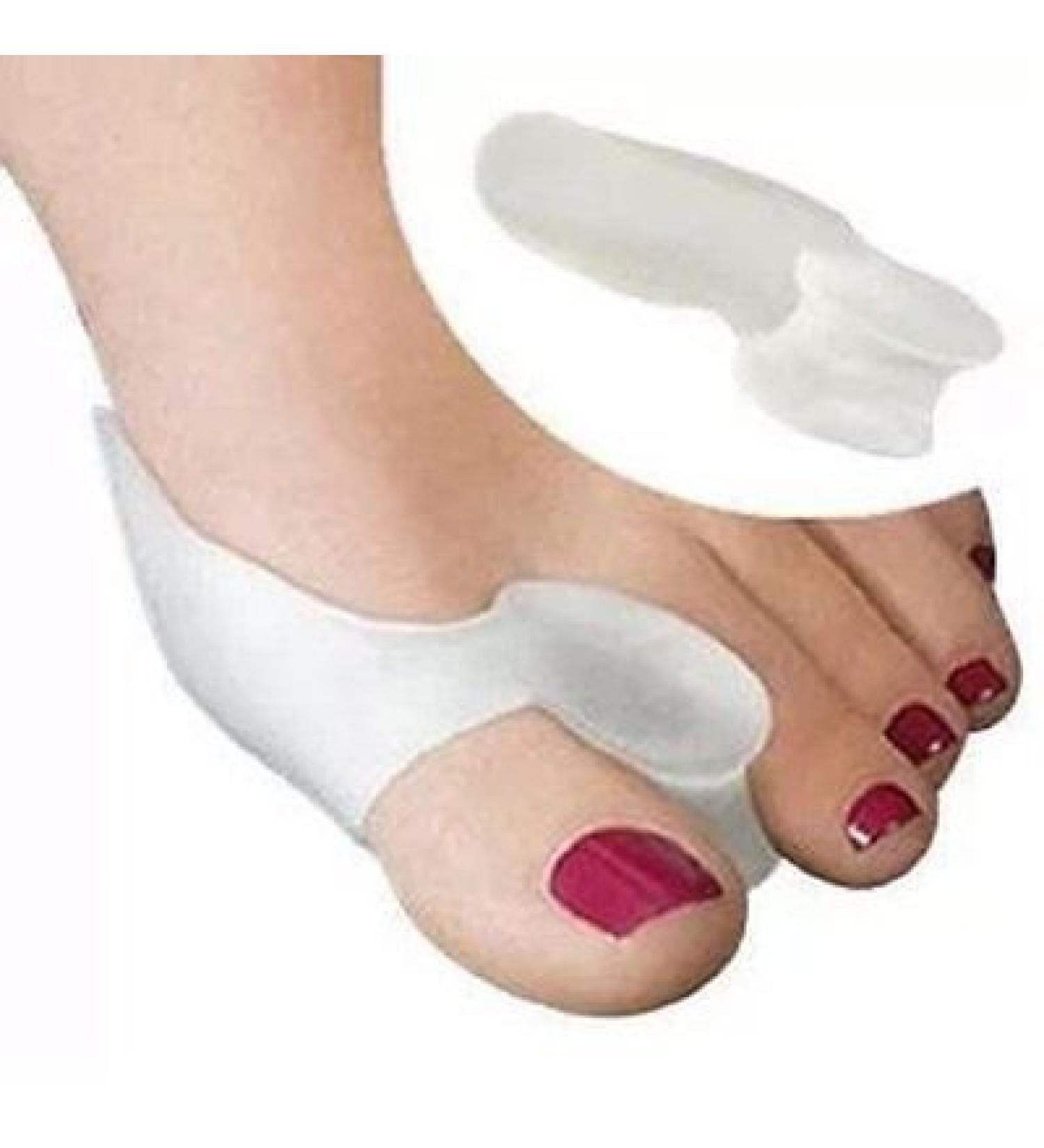 5starwarehouse 1 Pair Gel Ball Protector Big or Little Toe Straightener Spreader Correctors a Podiatrist Treatment