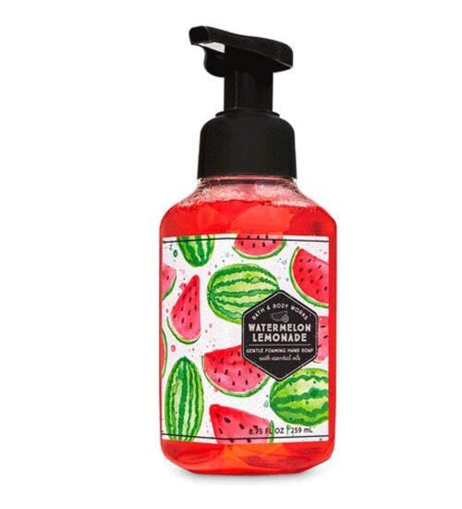 Bath & Body Works Gentle Foaming Hand Soap Watermelon Lemonade Watermelon 8.75 Fl Oz (Pack of 1)